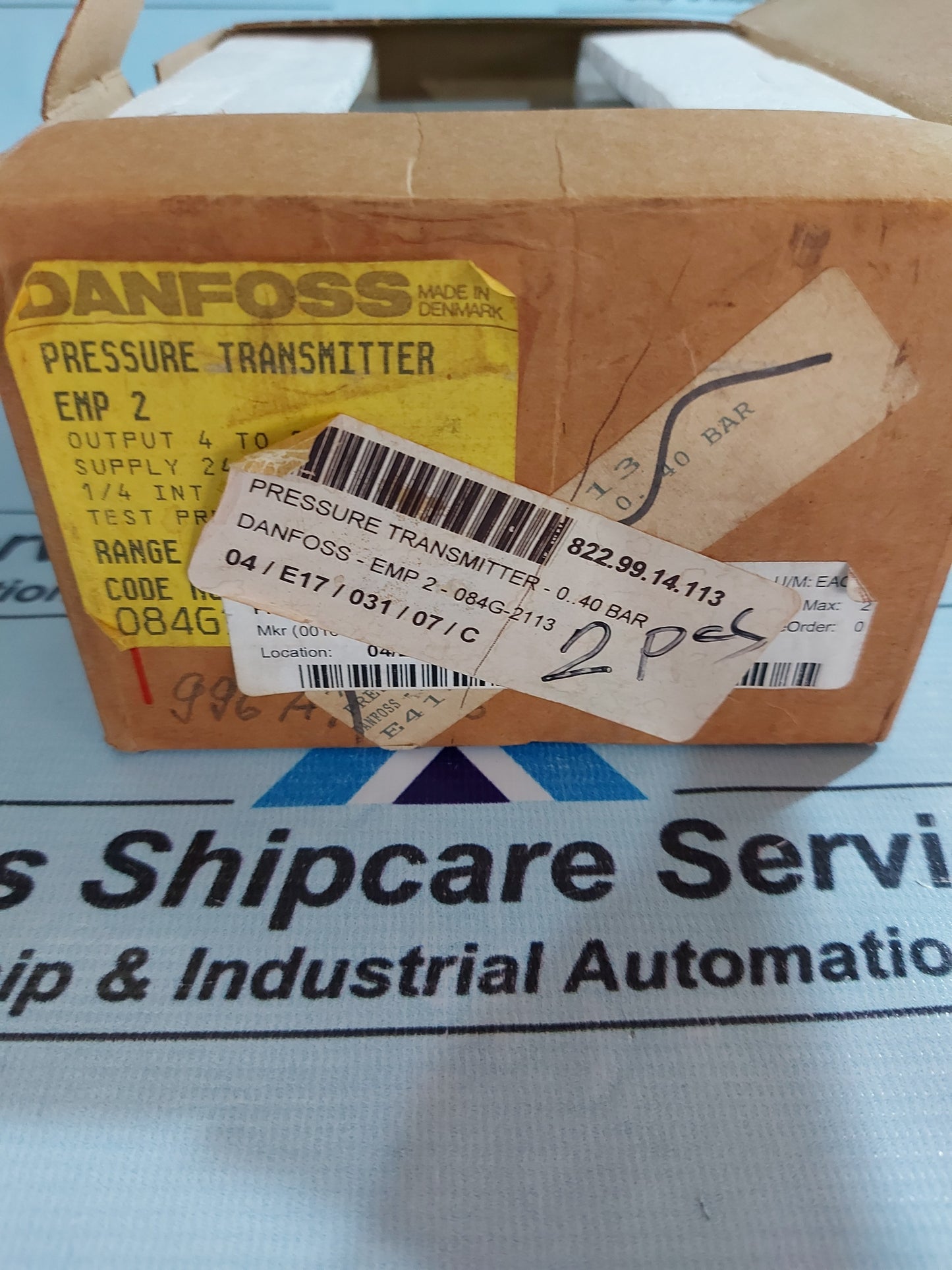 DANFOSS EMP2 084G2113 PRESSURE SWITCH