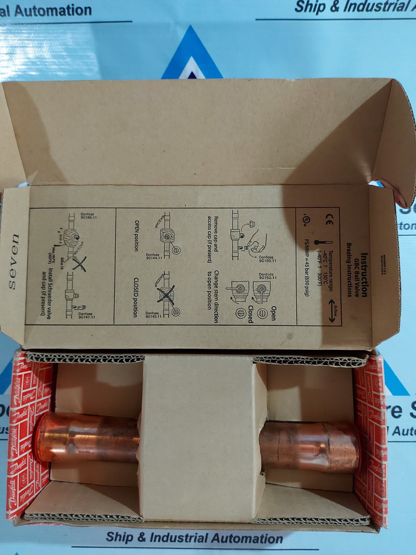 DANFOSS GBC 35s 009G7027 BALL VALVE