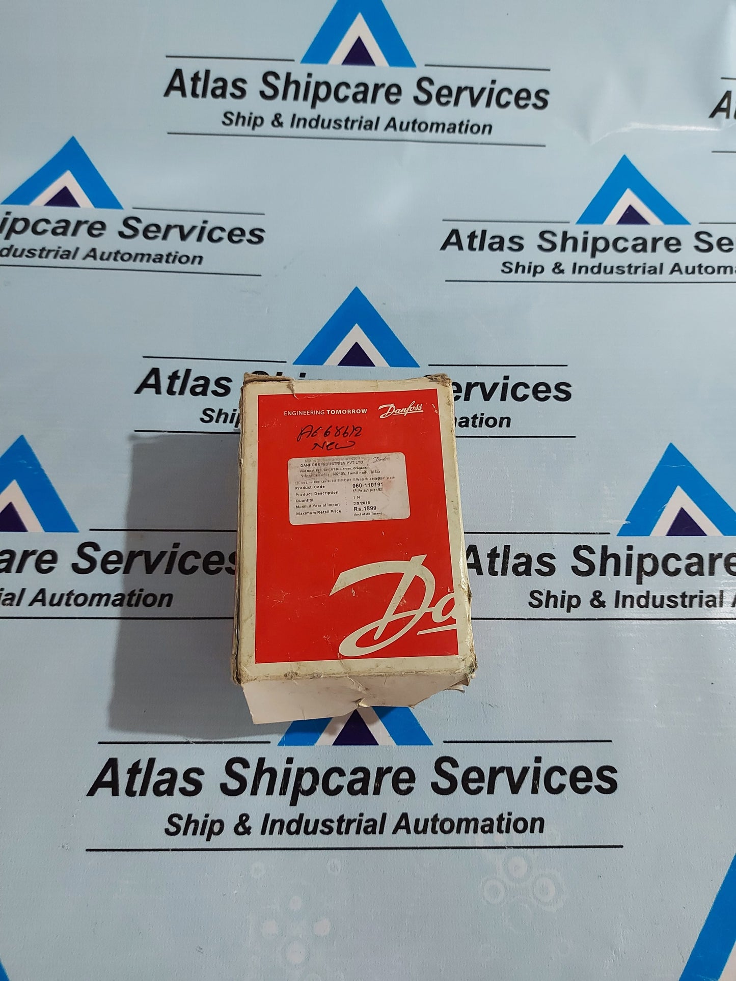 DANFOSS KP1 PRESSURE CONTROL SWITCH 060-1101