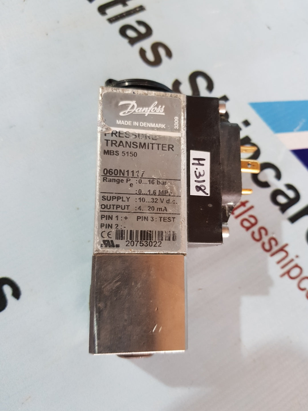 DANFOSS MBS 5150 PRESSURE TRANSMITTER H318