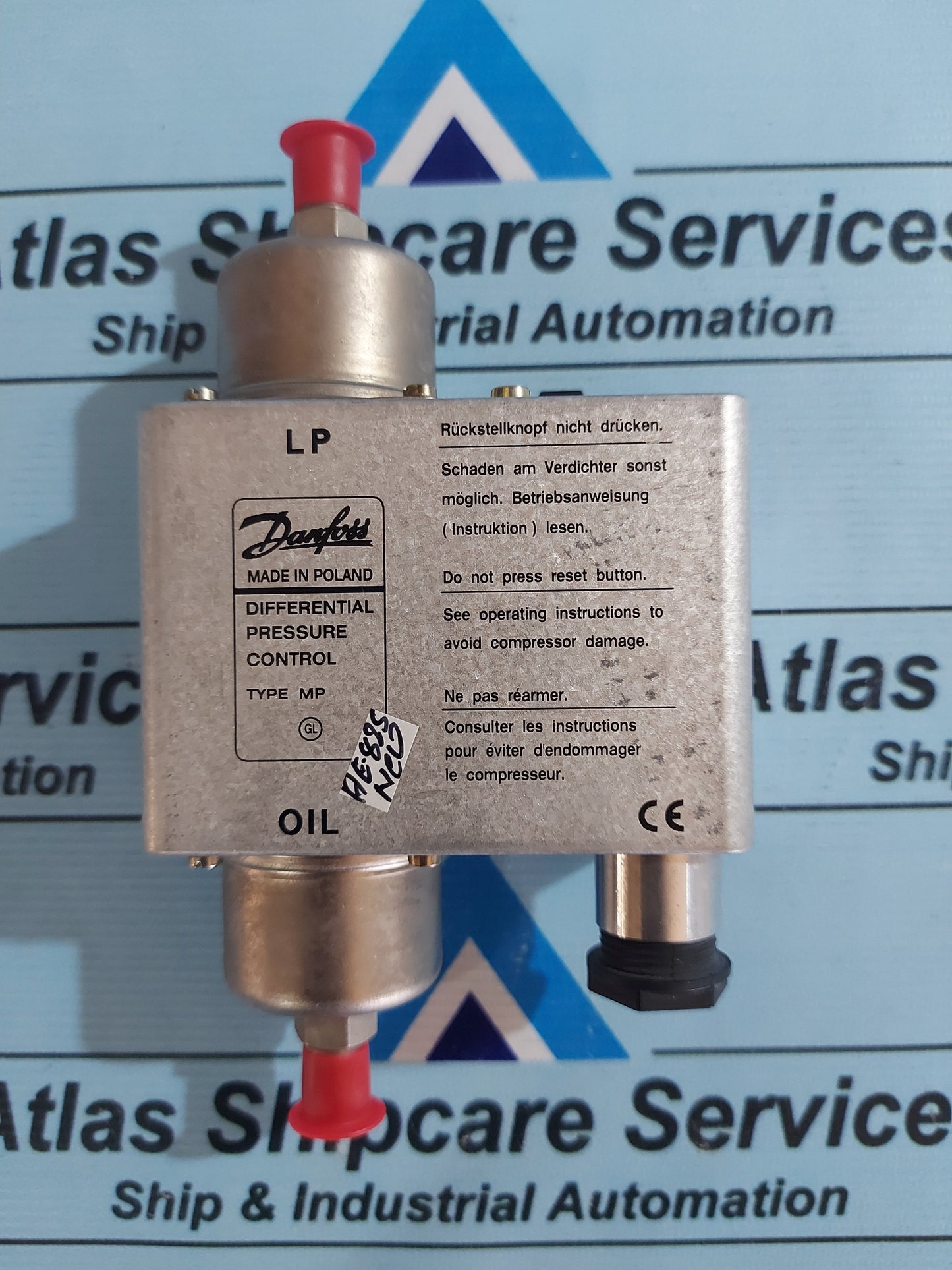 DANFOSS MP 55 DIFFERENTIAL PRESSURE CONTROL