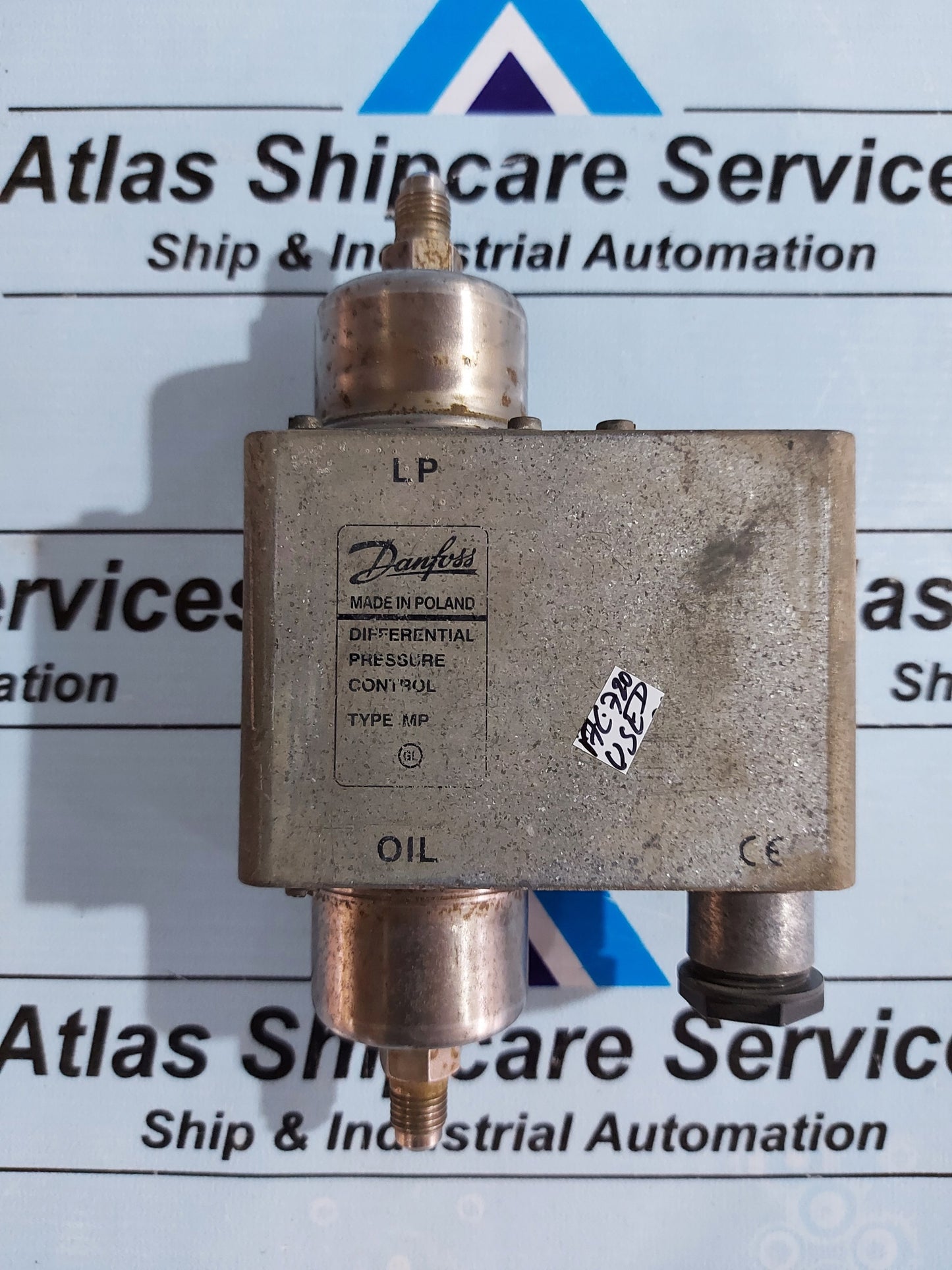 DANFOSS MP55 DIFFERENTIAL PRESSURE CONTROL SWITCH