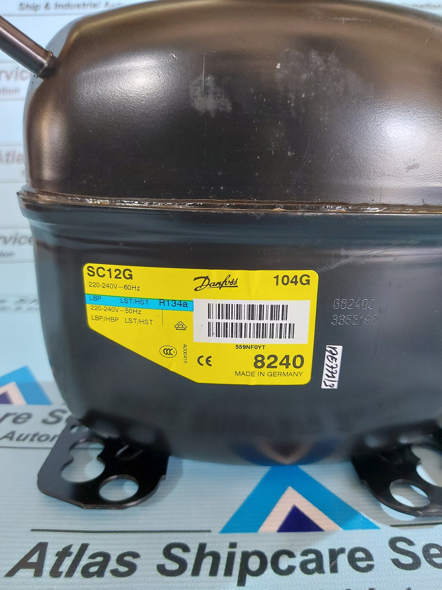 DANFOSS SC12G UNIVERSAL COMPRESSOR R134A 220-240V~60Hz