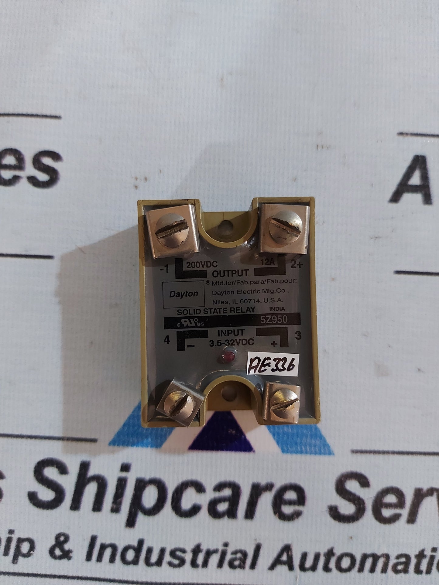 DAYTON 5Z950 SOLID STATE RELAY