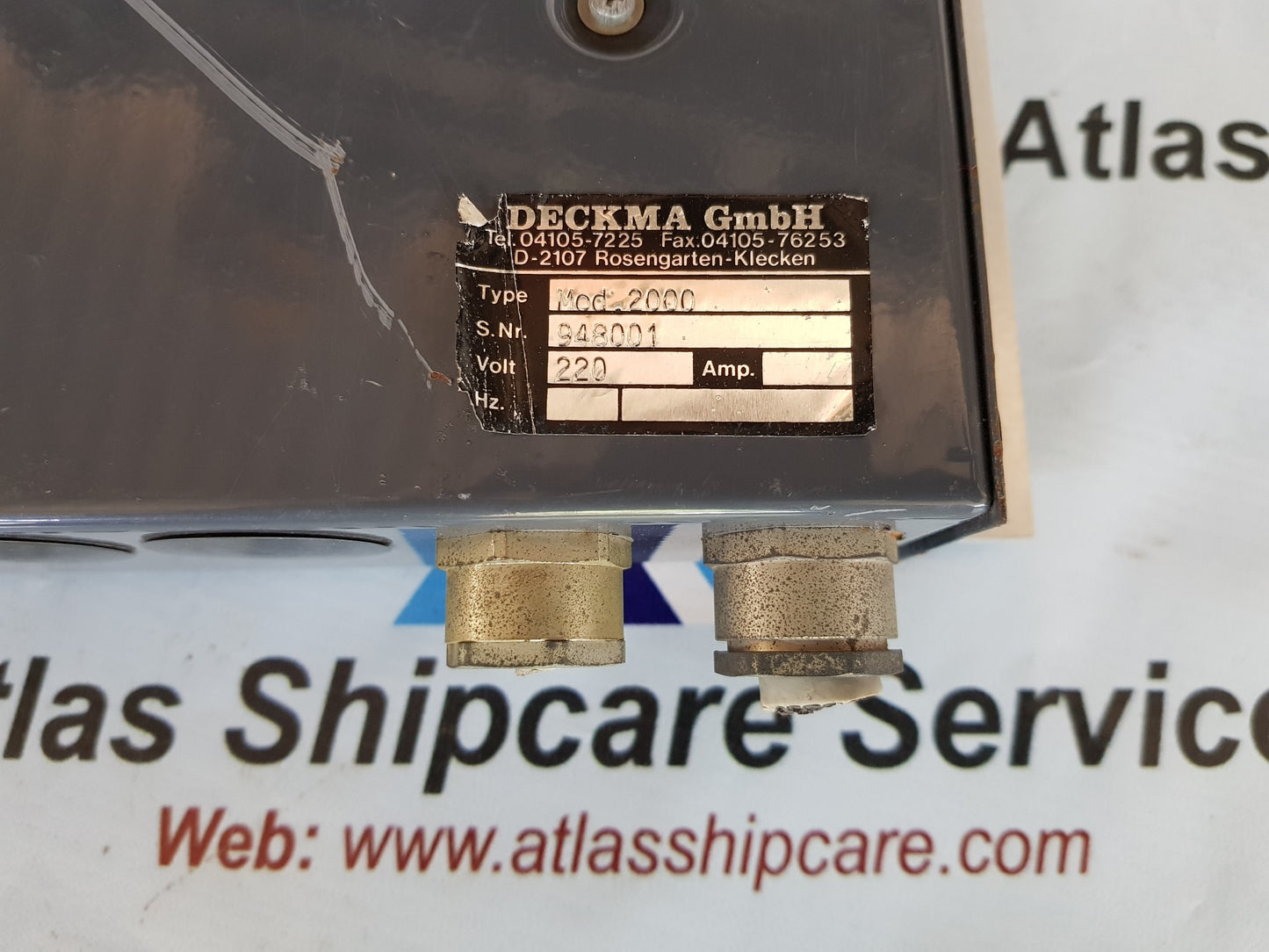 DECKMA 815.5-6 GL FIRE ALARM SYSTEM 220