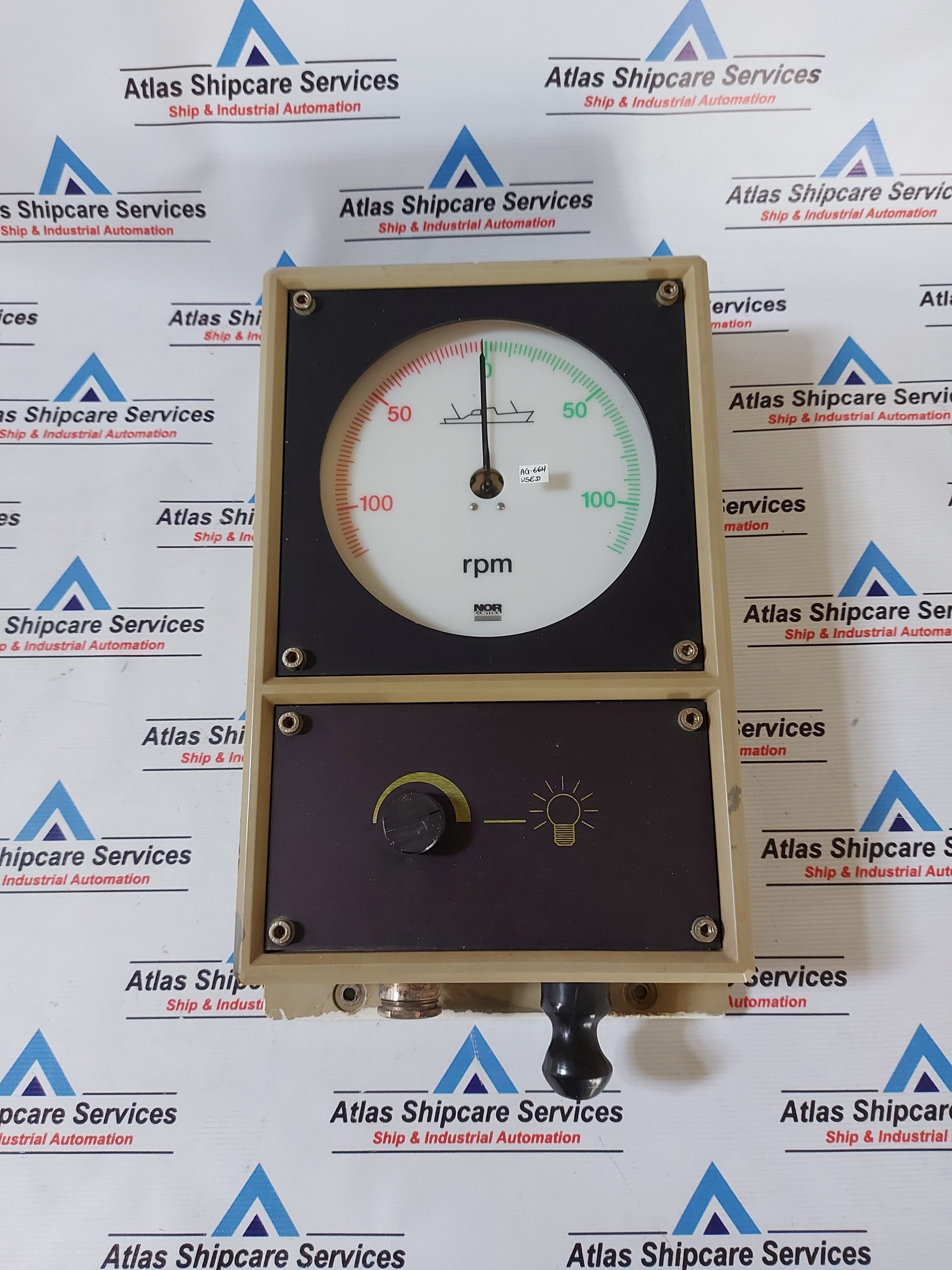 DEIF BRW-1-NB BRIDGE WING INDICATOR AHEAD 100-0-100 ASTERN – Atlas ...