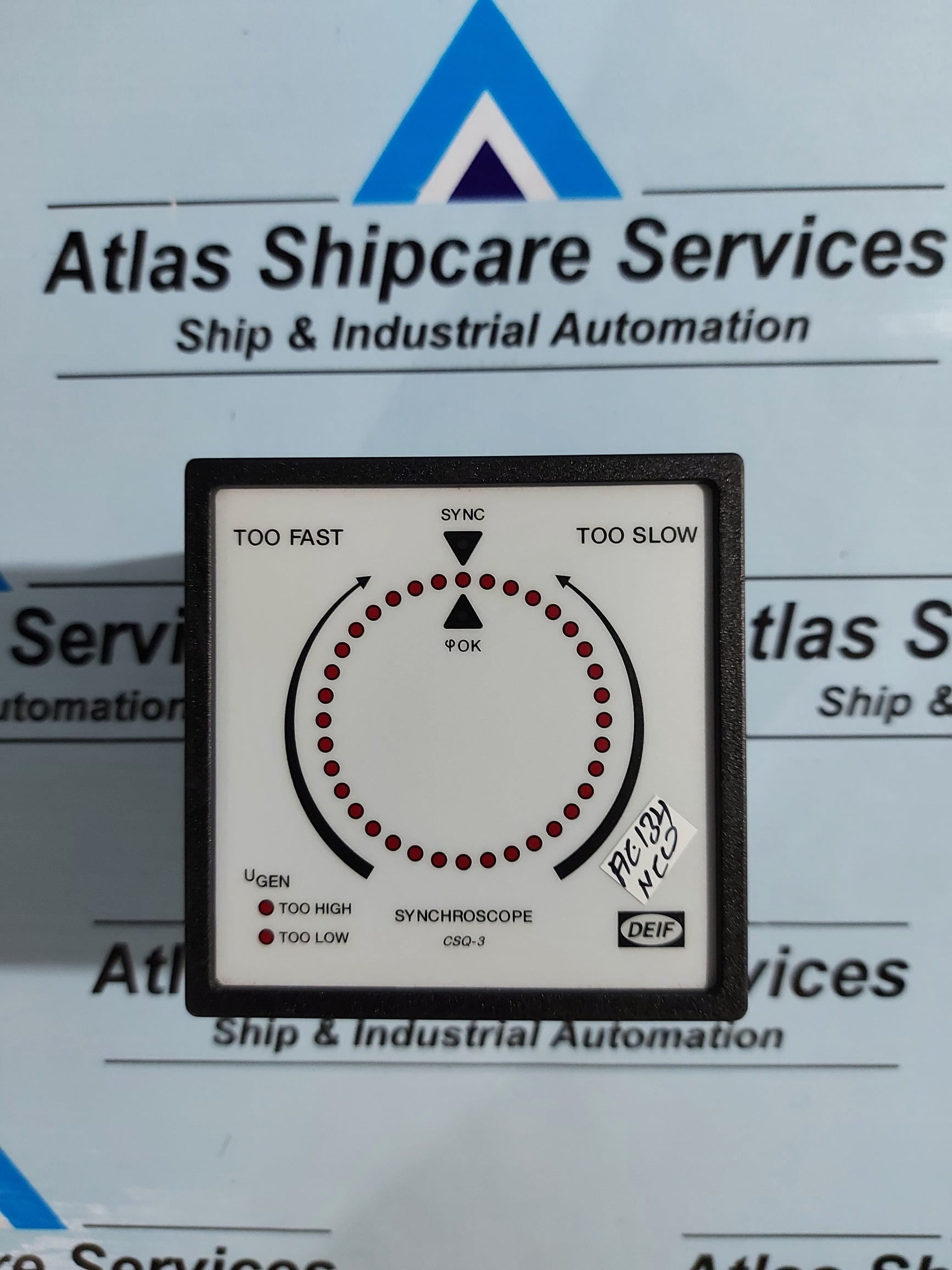 DEIF CSQ-3 LAND MULTI-FUNCTION SYNCHROSCOPE METER