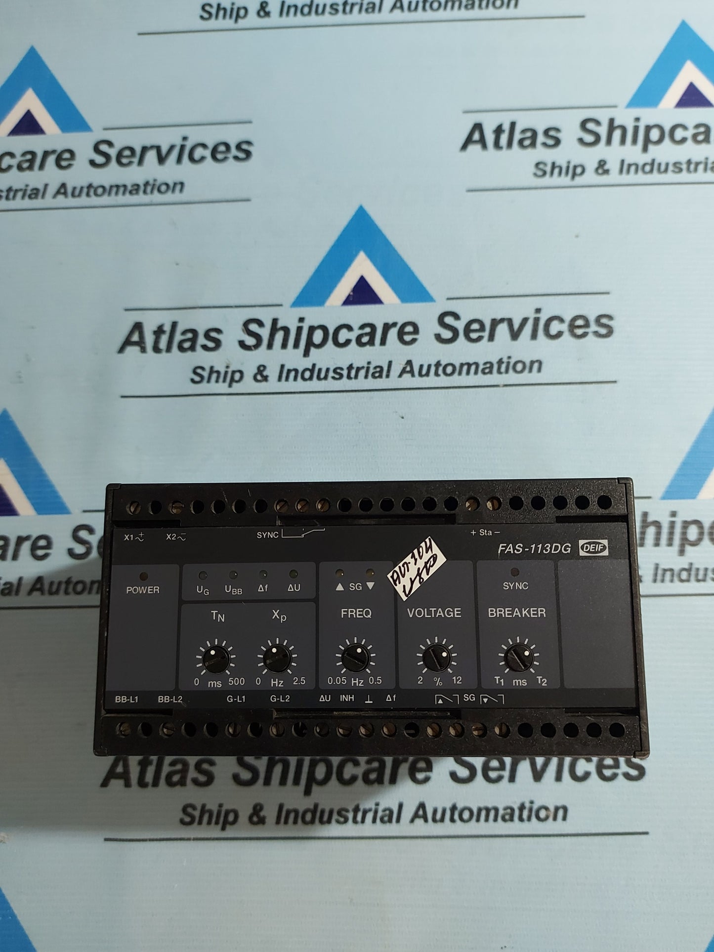 DEIF FAS-113DG SYNCHRONIZER CONTROLLER AG104