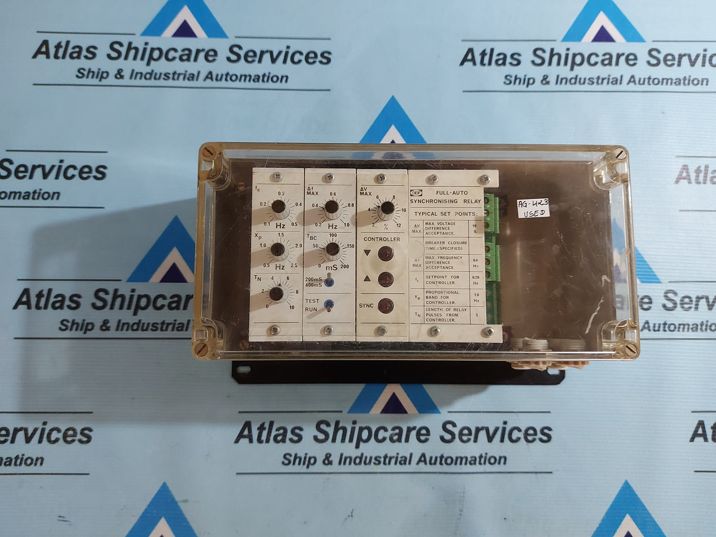 DEIF FULL-AUTO SYNCHRONISING RELAY AG423