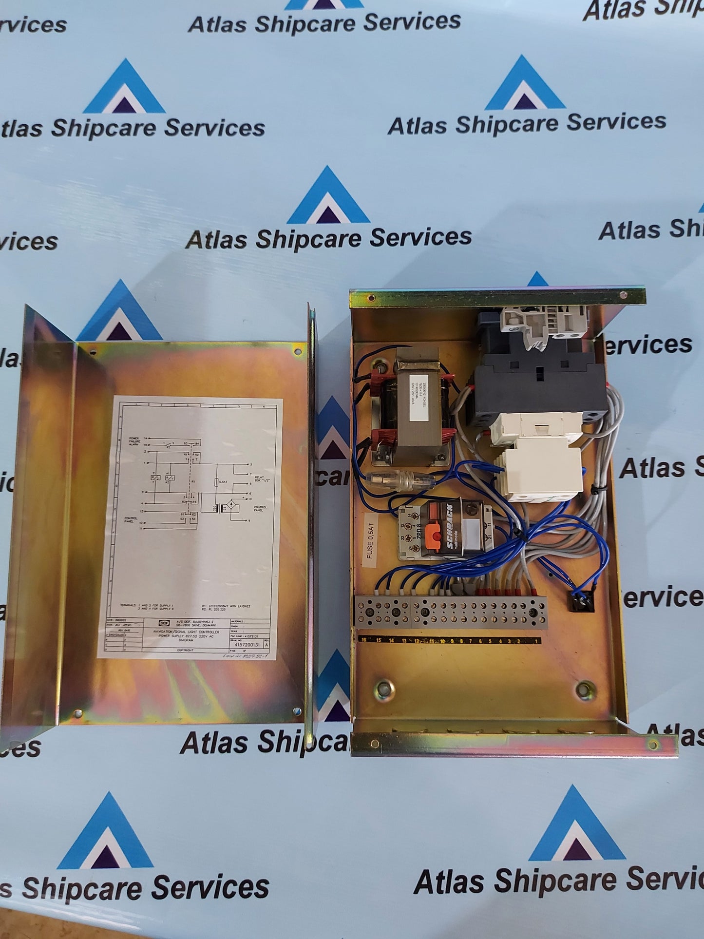 DEIF MALLING 827.52 NAVIGATION/SIGNAL LIGHT CONTROLLER