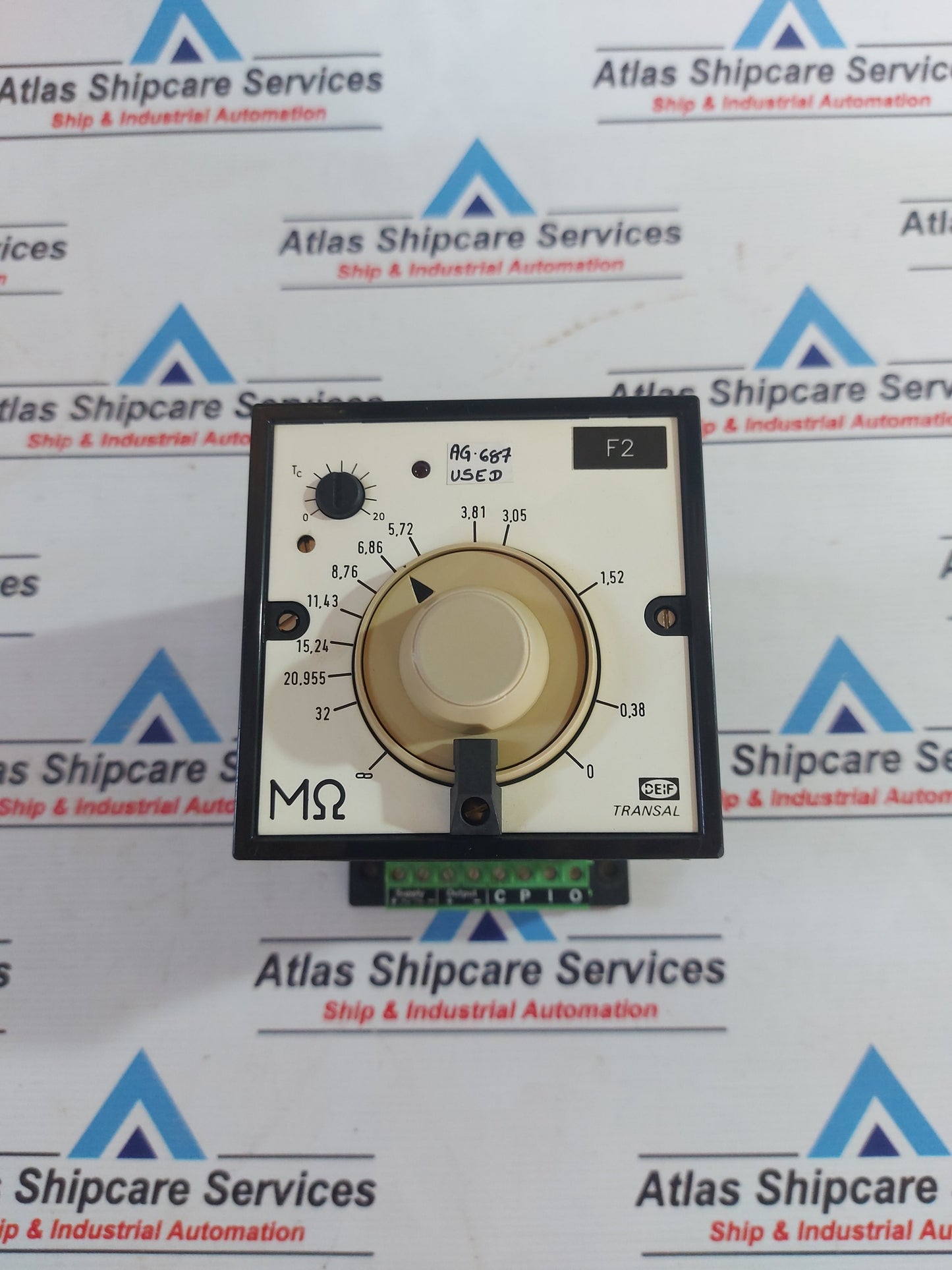 DEIF TRANSAL ACV-3 TB PROTECTION RELAY AND CONTROLLER 73695-18 13 A AG687
