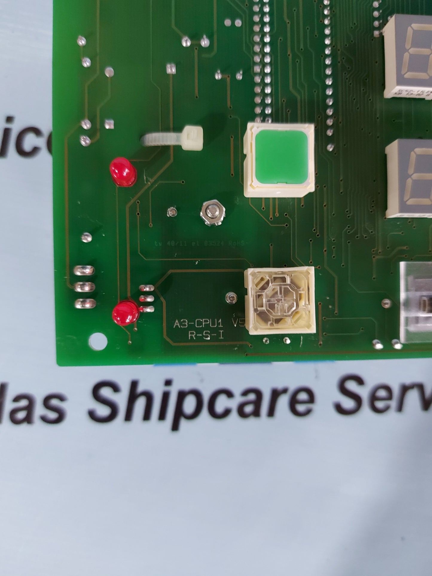 DELCOS-S A3-CPU-V 1.0 PCB CARD