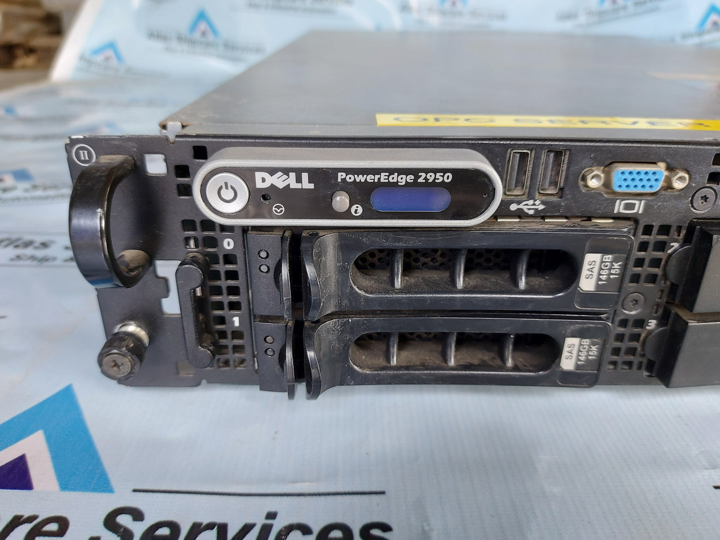DELL POWEREDGE 2950 SERVER 2x QUAD CORE XEON