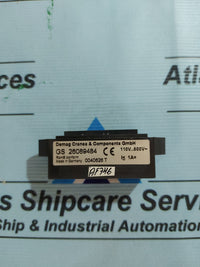 DEMAG BRAKE RECTIFIRE MODULE GS 26089484 SHIELD MACHINE ACCESSORIES