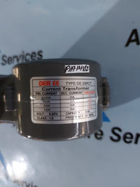 DER EE DE-29RCT CURRENT TRANSFORMER 0.6KV 5A