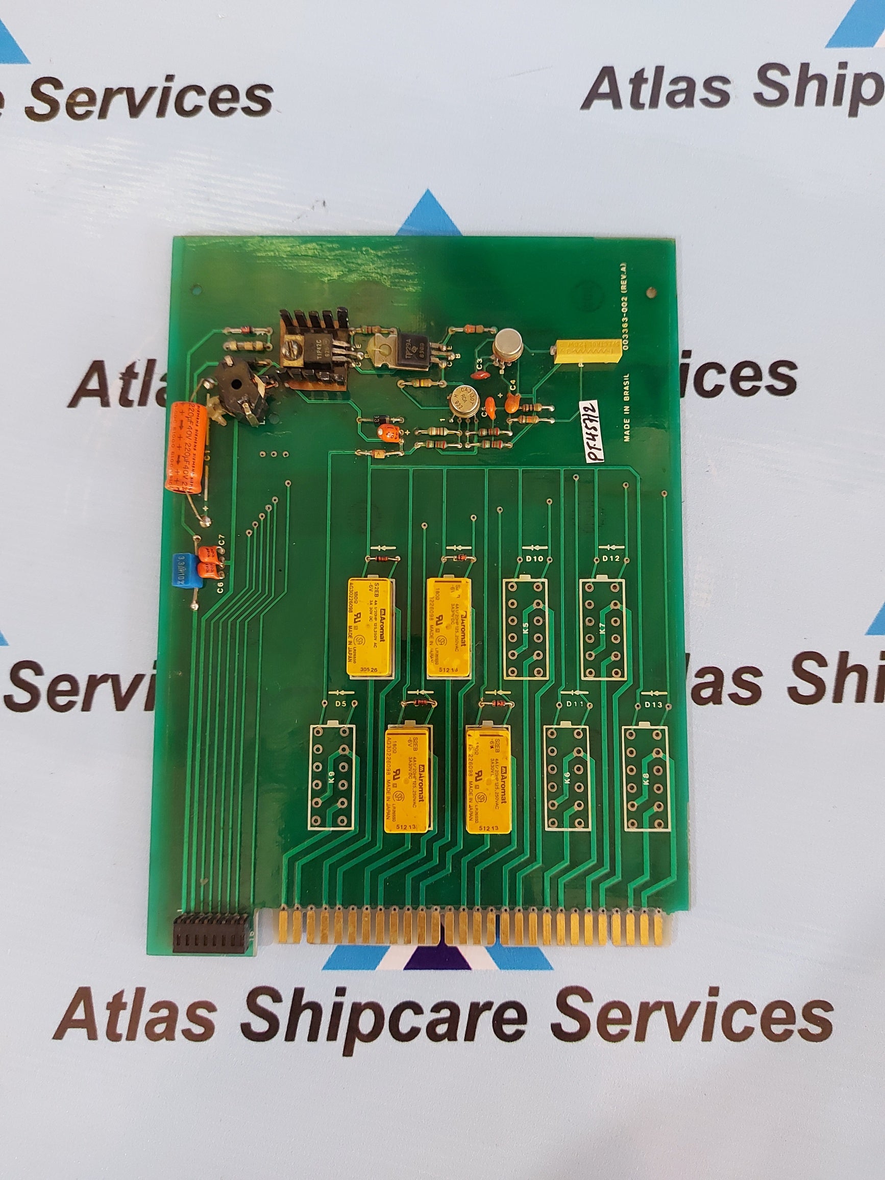 DET-TRONICS 003363-002 REV.A PCB CARD