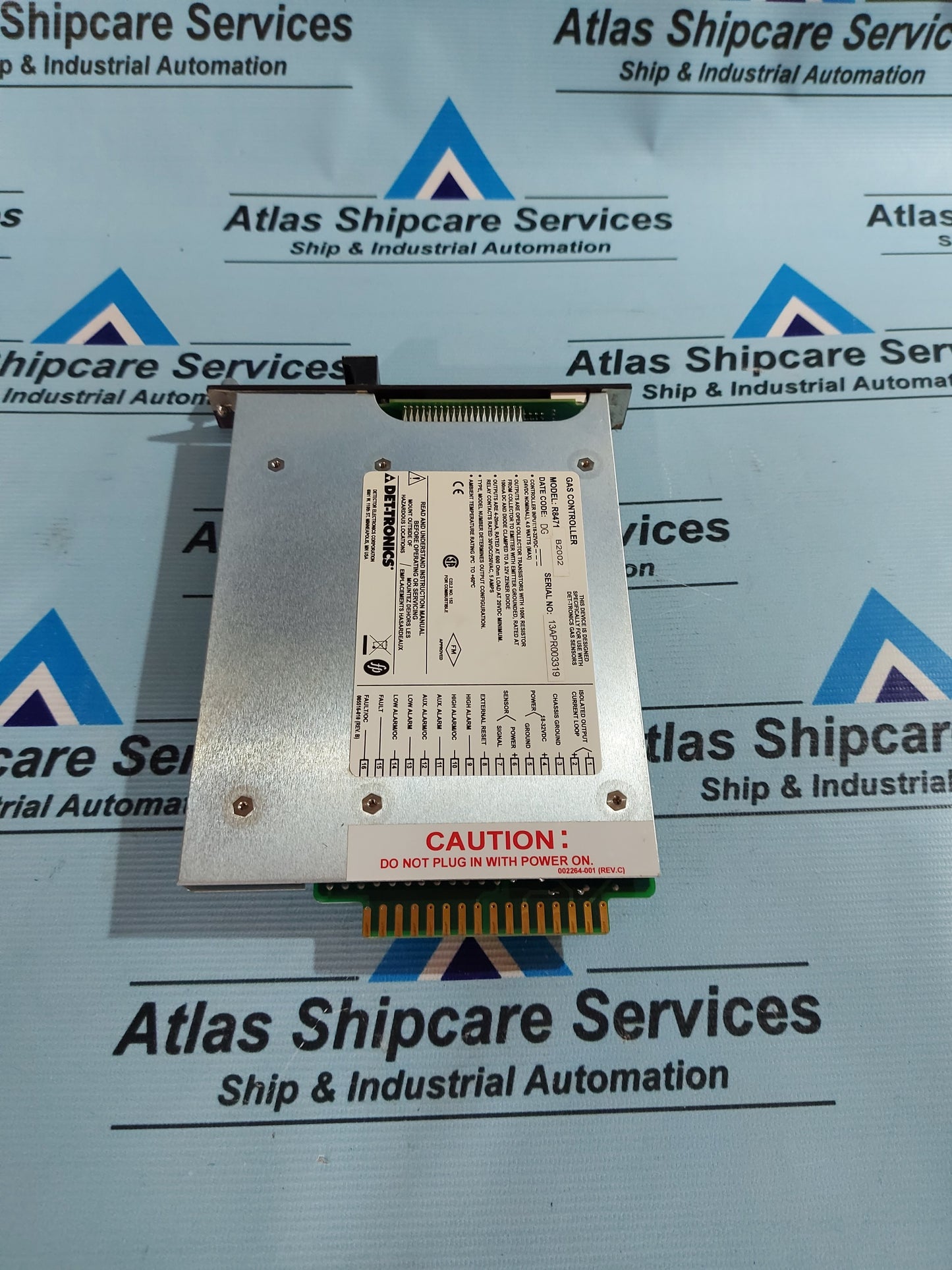 DET-TRONICS R8471 B2002 GAS CONTROLLER