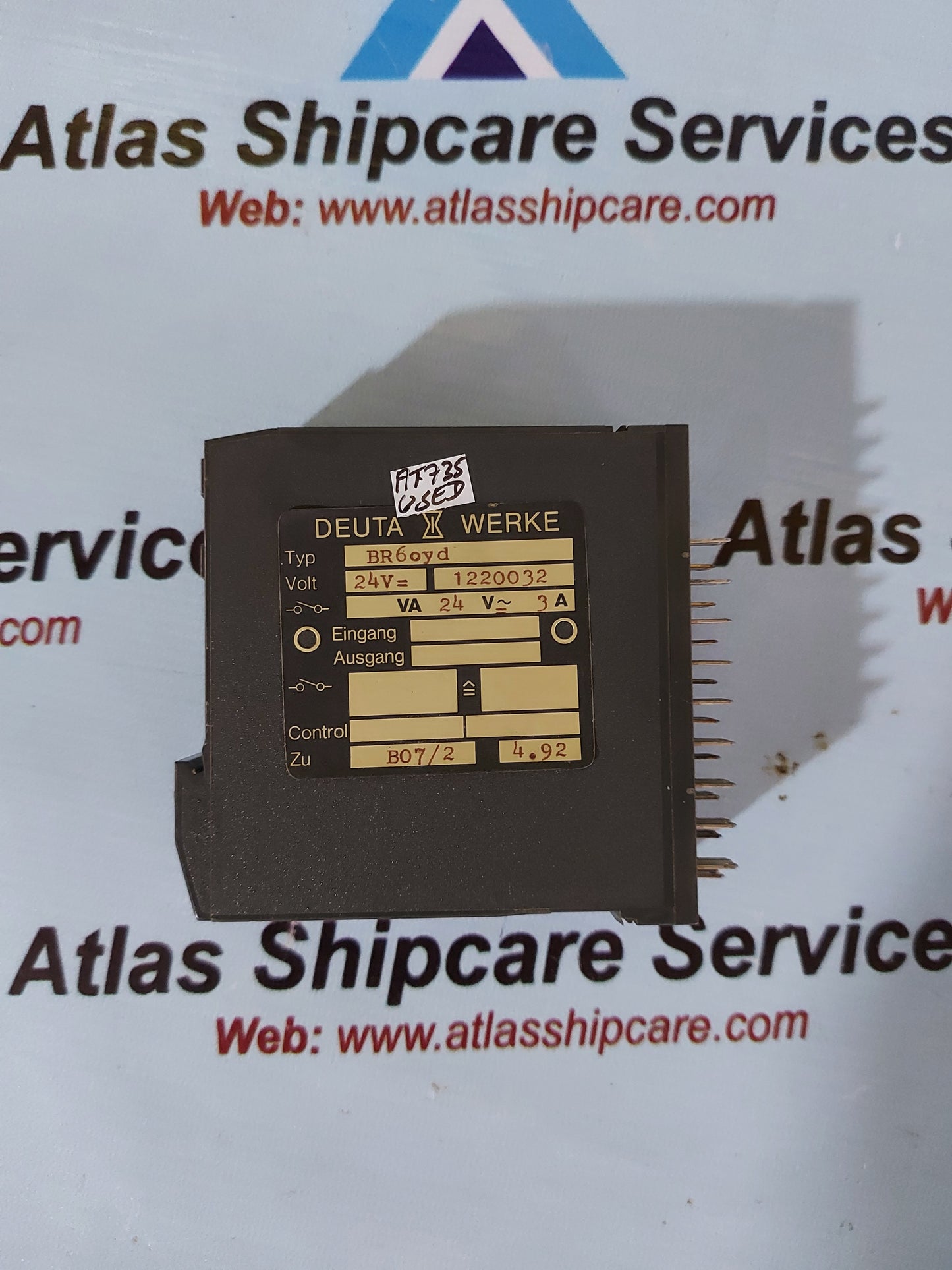 DEUTA WERKE BR6OYD CONTROL RELAY