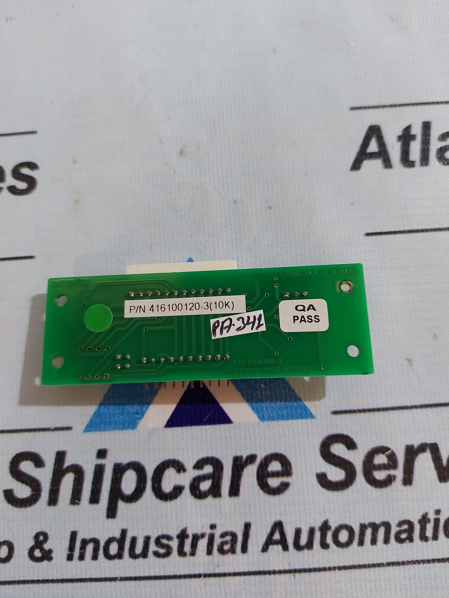 DIGITAL VIEW 016100102-3 OSD SWITCH MOUNT INTERFACE