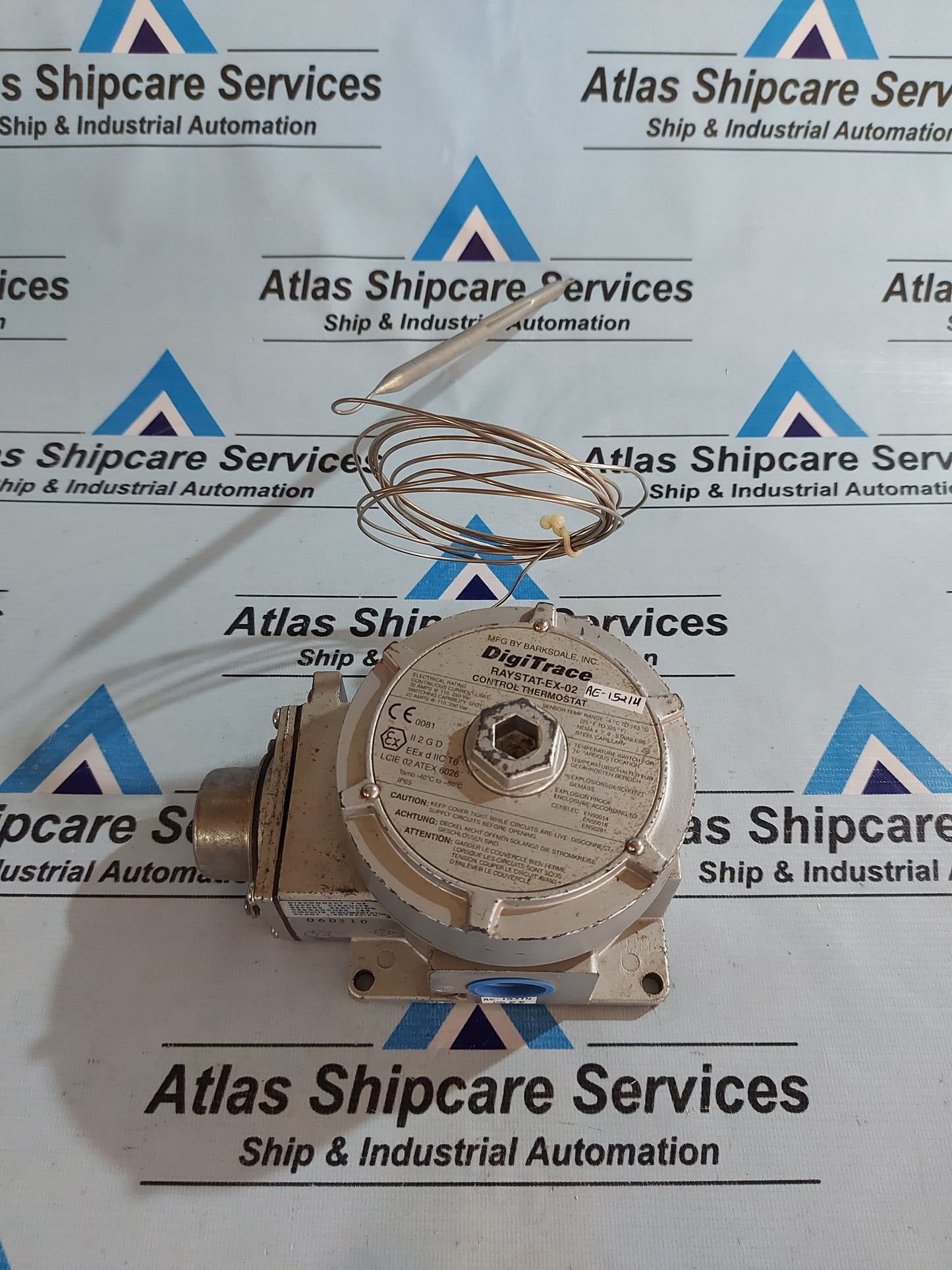 DIGITRACE RAYSTAT-EX-02 CONTROL THERMOSTAT