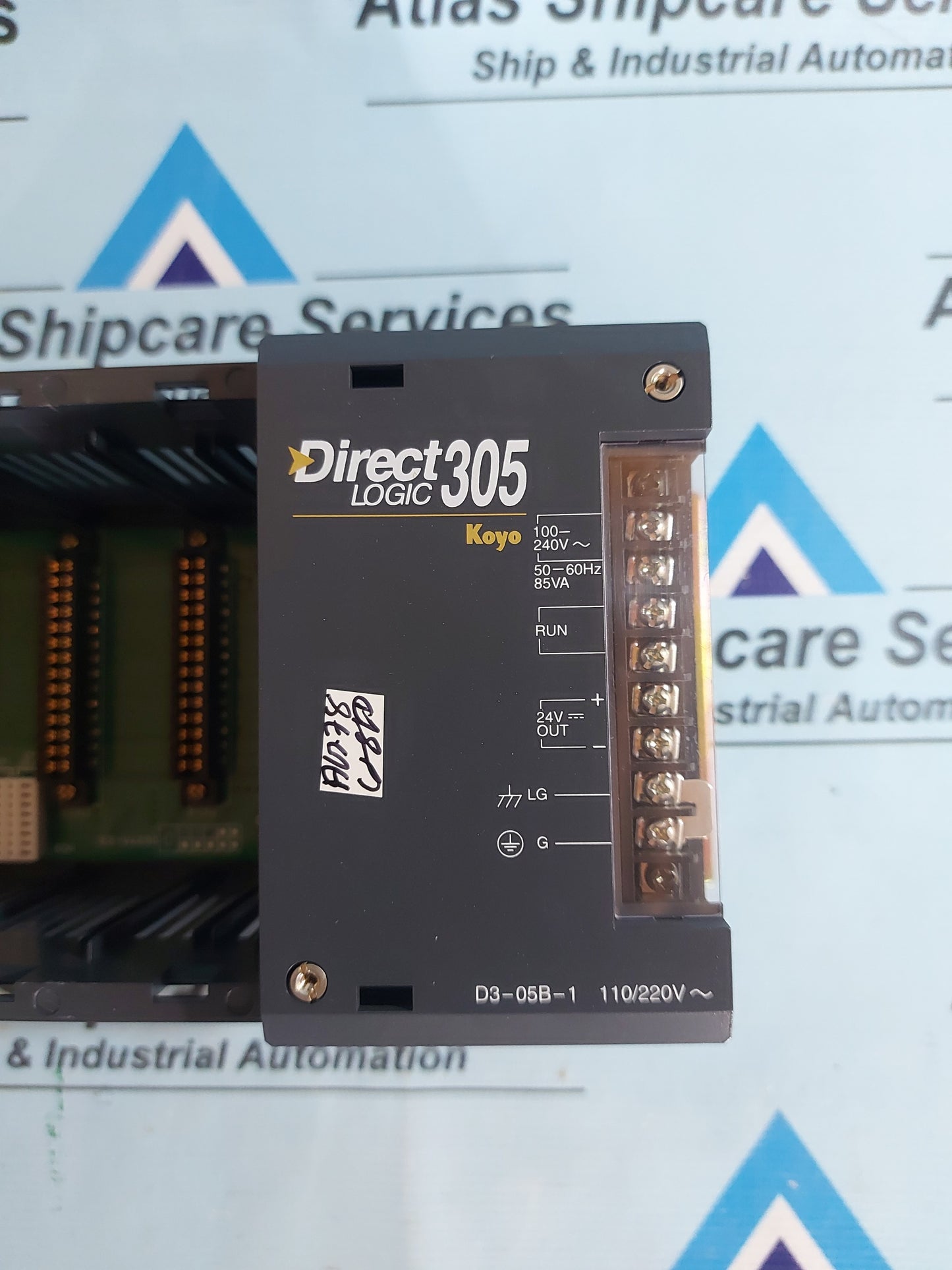 DIRECT LOGIC D3-05B-1 5 SLOT RACK AG78