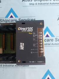 DIRECT LOGIC D3-05B-1 5 SLOT RACK AG78