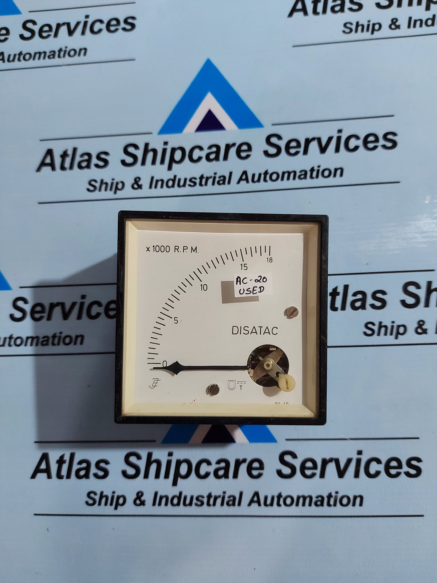 DISATAC x 1000 RPM METER