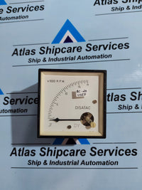 DISATAC x 1000 RPM METER