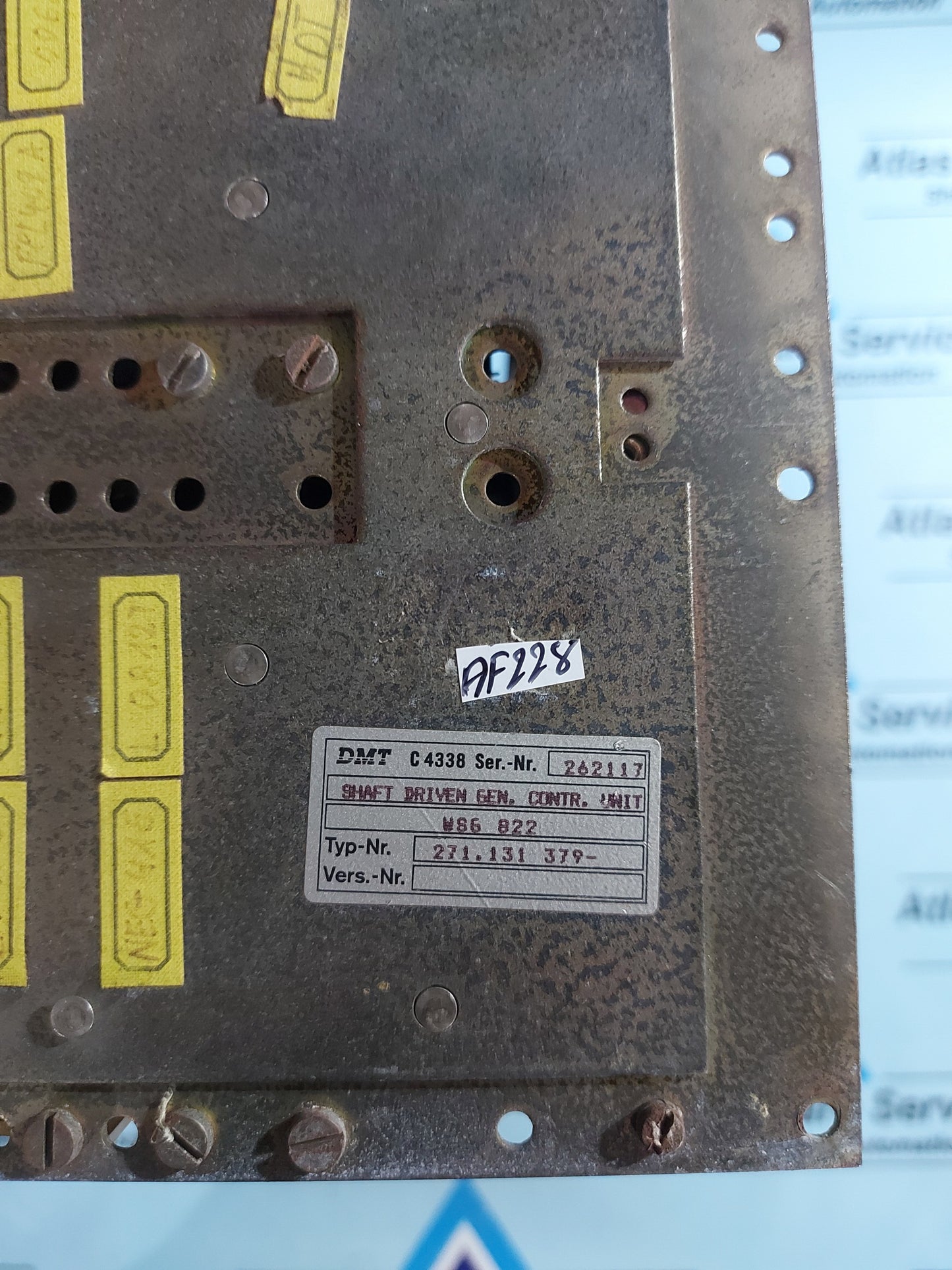 DMT WSG 822 S SHAFT DRIVEN GEN. CONTR. UNIT