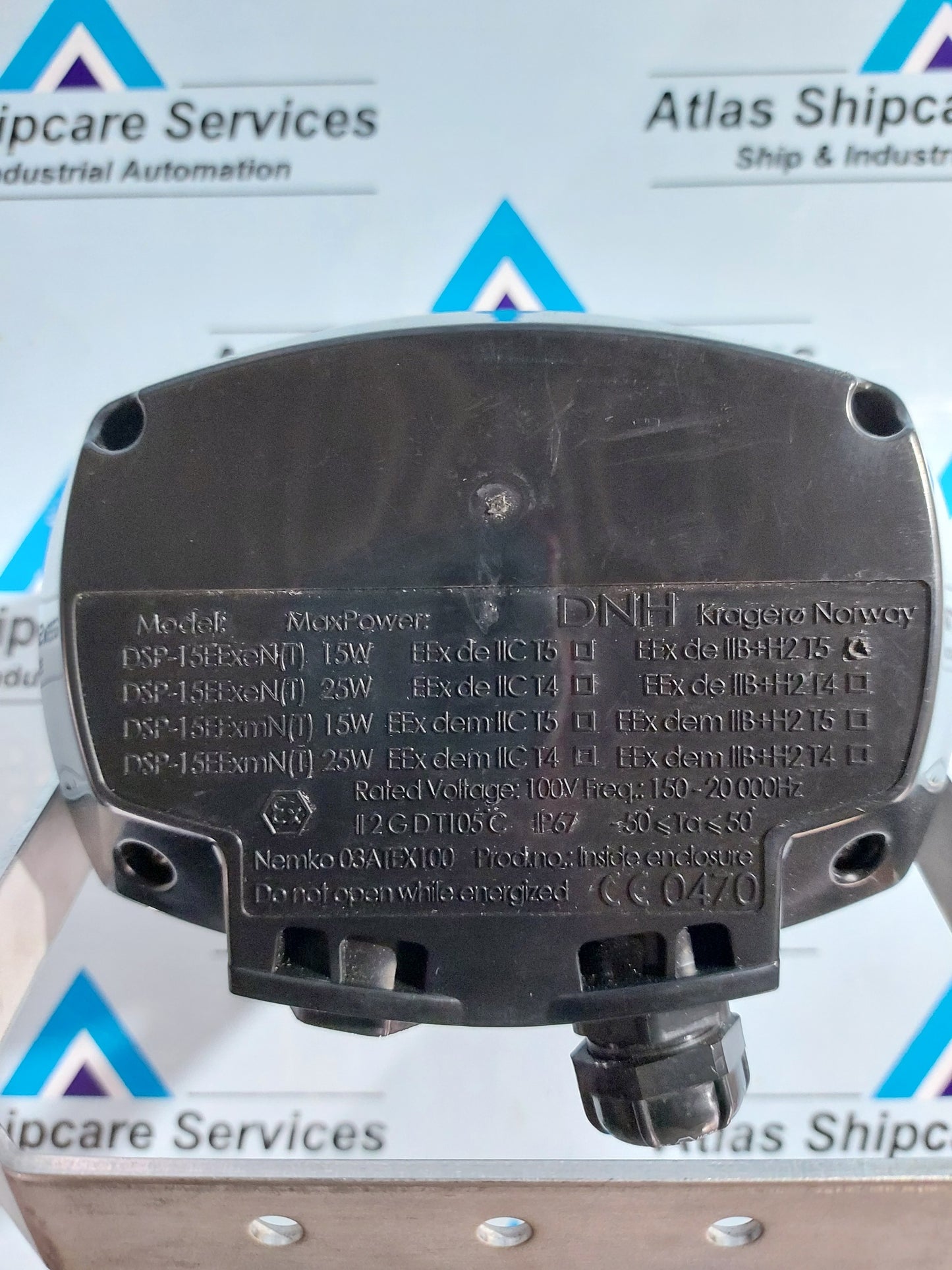 DNH DSP-15EEXENT EX WEATHERPROOF INTRINISICALLY SAFE LOUDSPEAKER 15W 100V