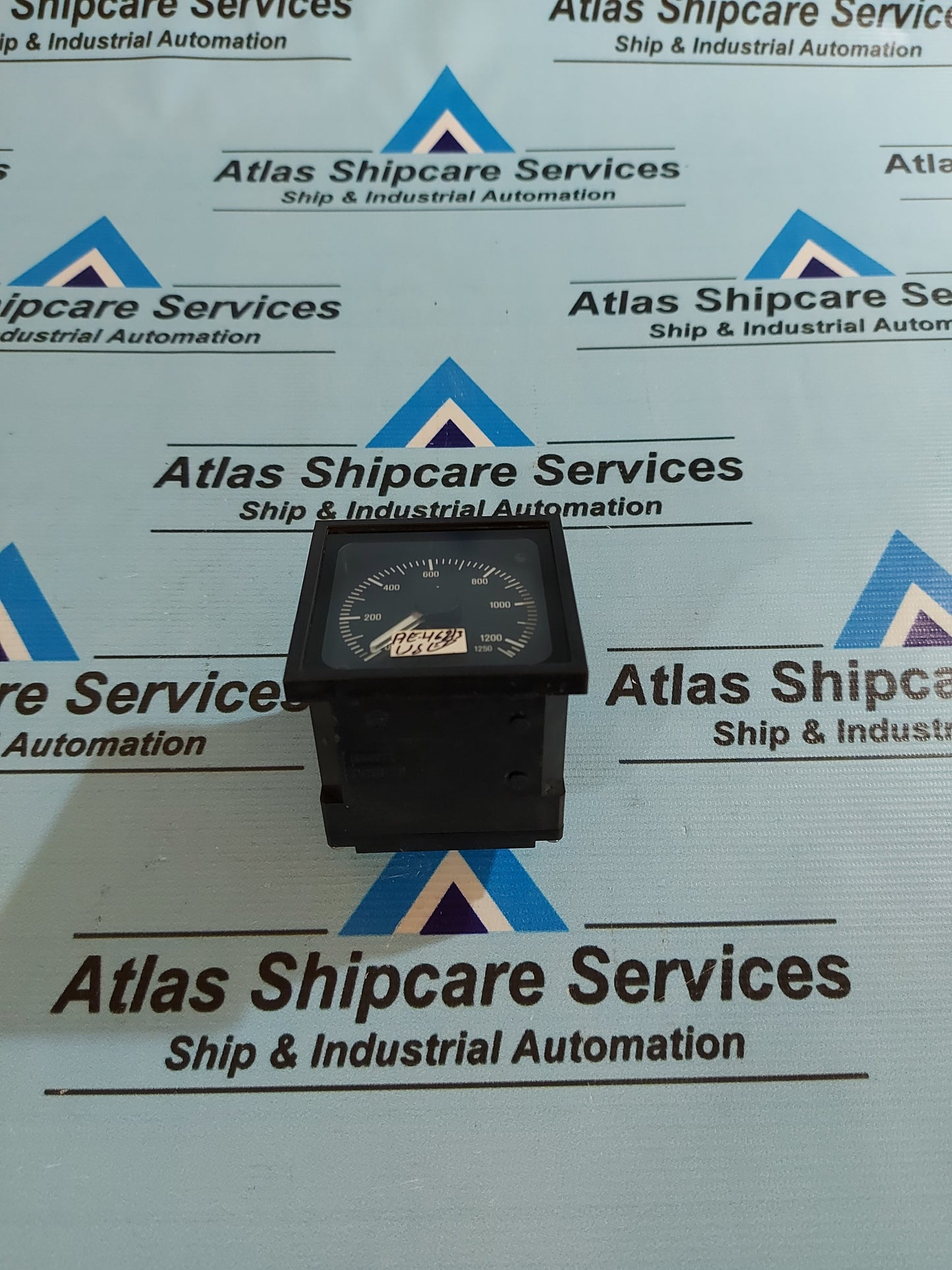 DR. E.HORN AMP METER 0-1250A EAD 72x72 S5-41 005 A0B