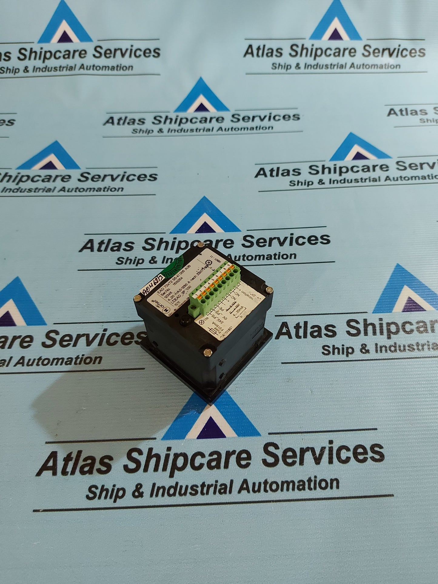 DR. E.HORN AMP METER 0-1250A EAD 72x72 S5-41 005 A0B