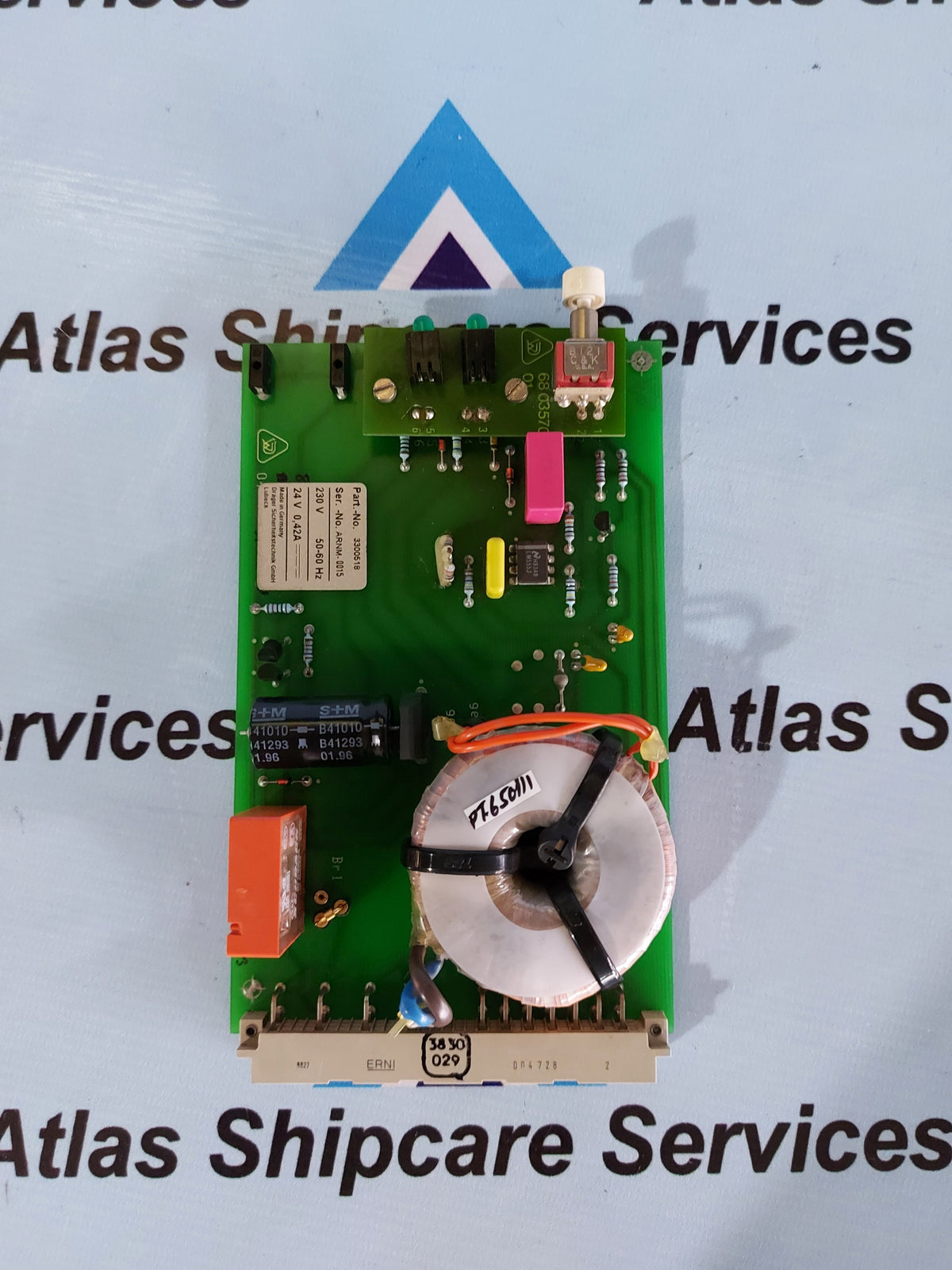 Acknowledment Module DRAGER 3300518 ACKNOWLEDGMENT MODULE – Atlas Shipcare Services