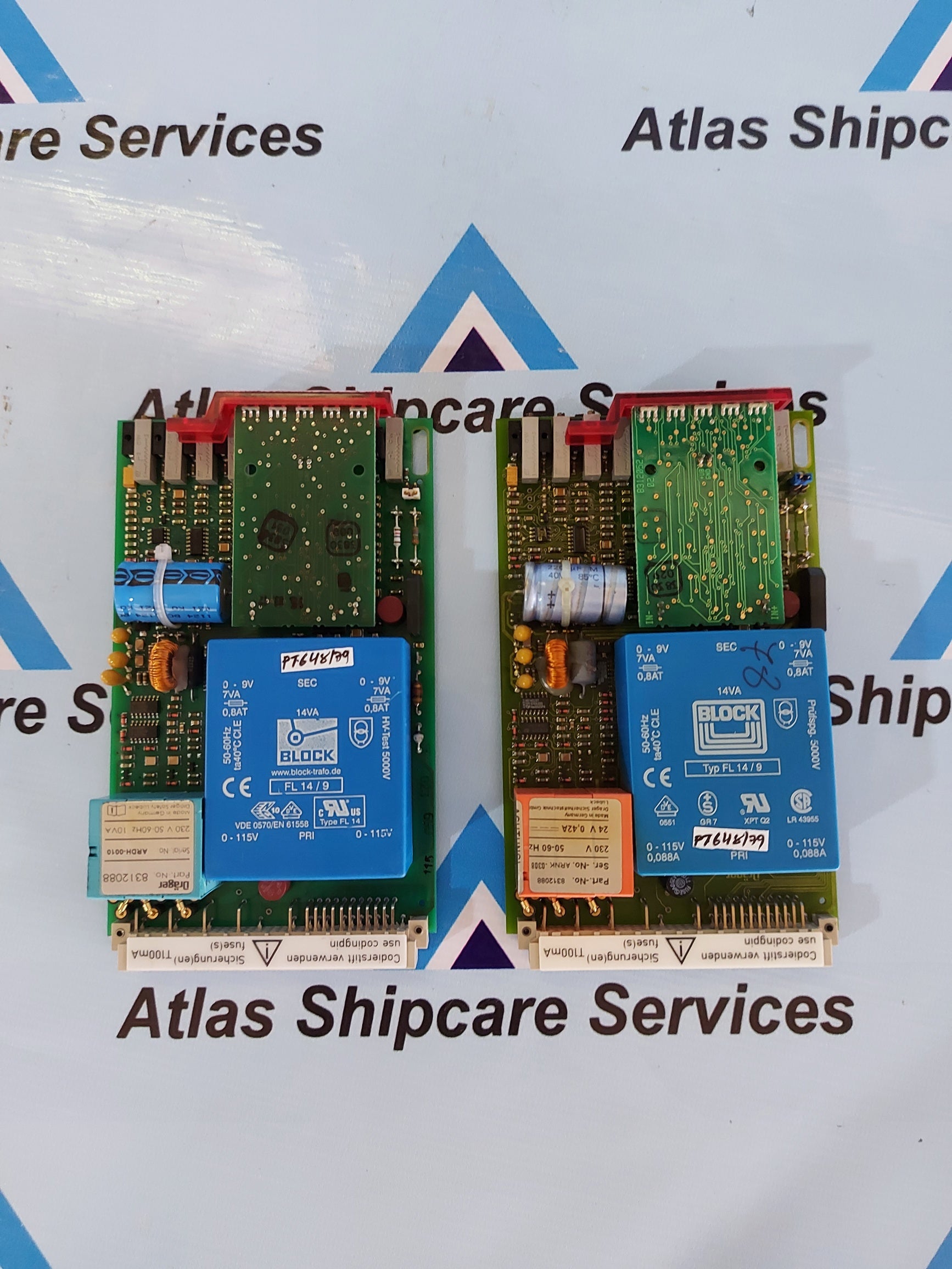 DRAGER 8312088 PC BOARD SAFETY MODULE