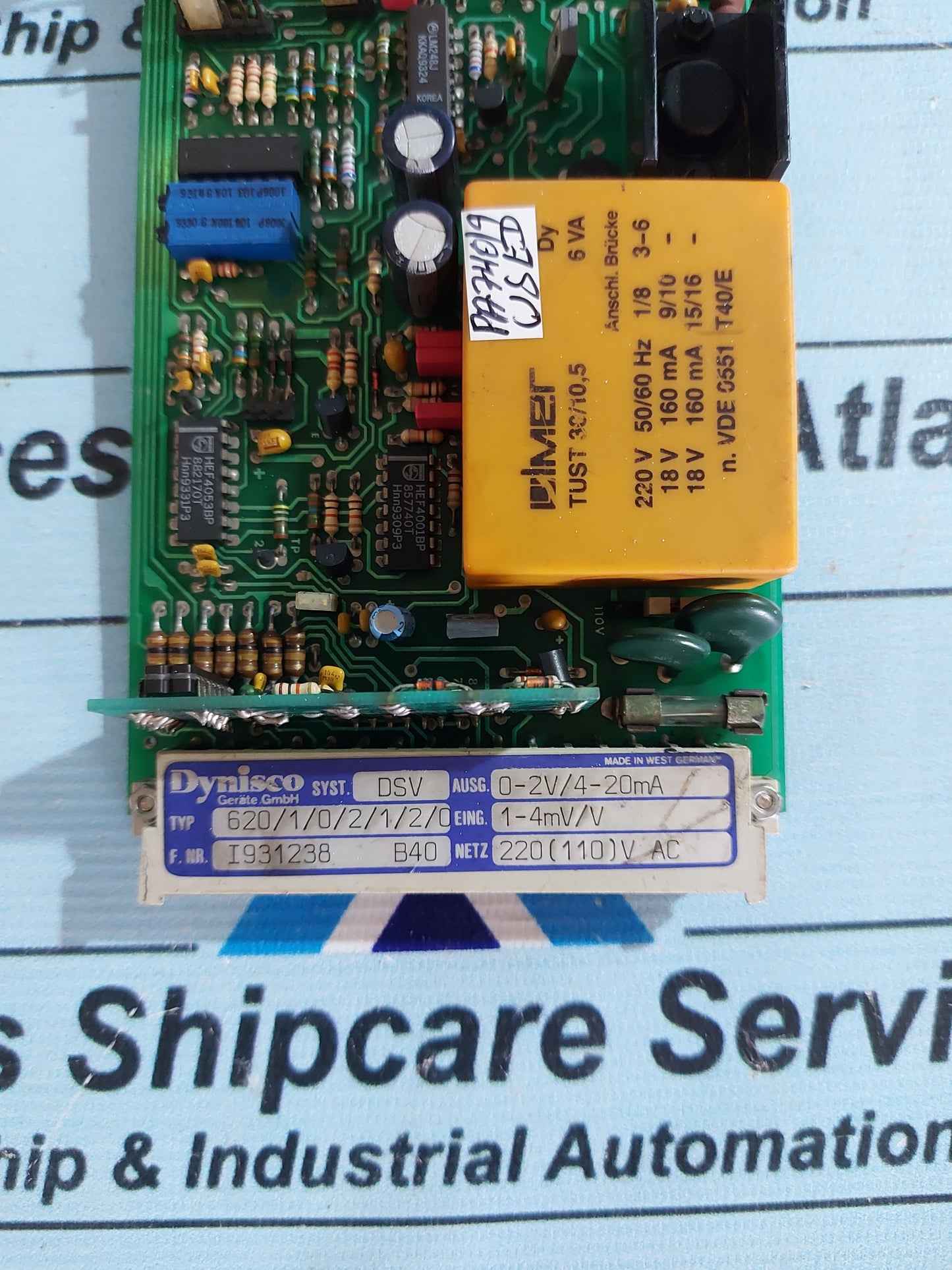 DYNISCO 620/1/0/2/1/2/0 DSV620