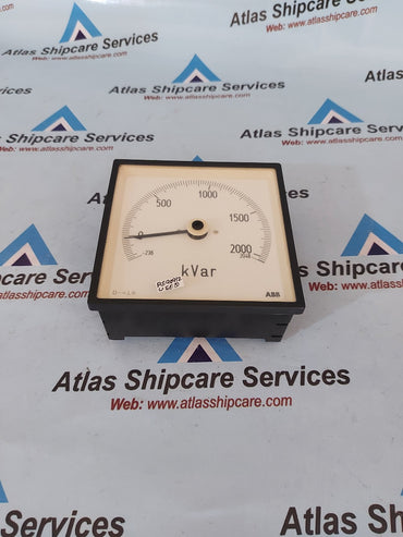 Deif 0 To 2048 kVar voltage Meter