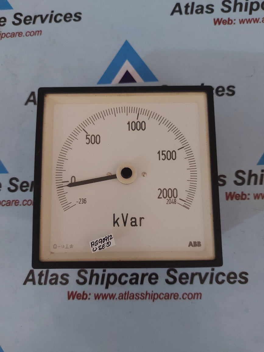 Deif 0 To 2048 kVar voltage Meter