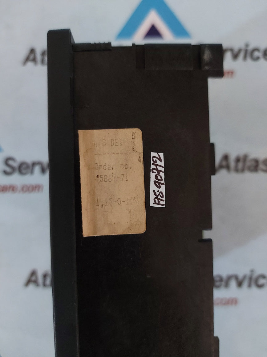 Deif 0 To 2048 kVar voltage Meter