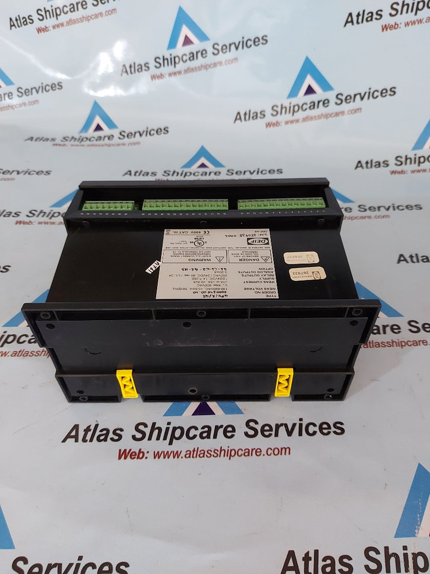 Multi Protection Unit Deif Multi-Line GPU/2/GS Generator Protection Unit – Atlas Shipcare ...