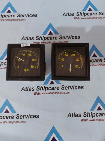 Deif XL96 400019735.130 Rpm Meter 0 To 500 Rpm