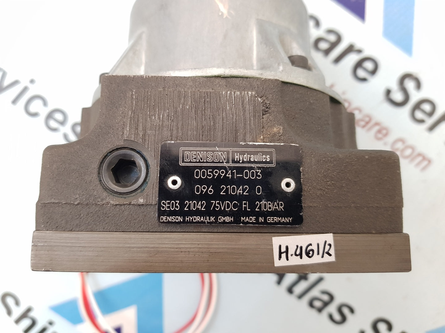 Denison Hydraulics 0059941-003 Pressure Regulator Valve H461