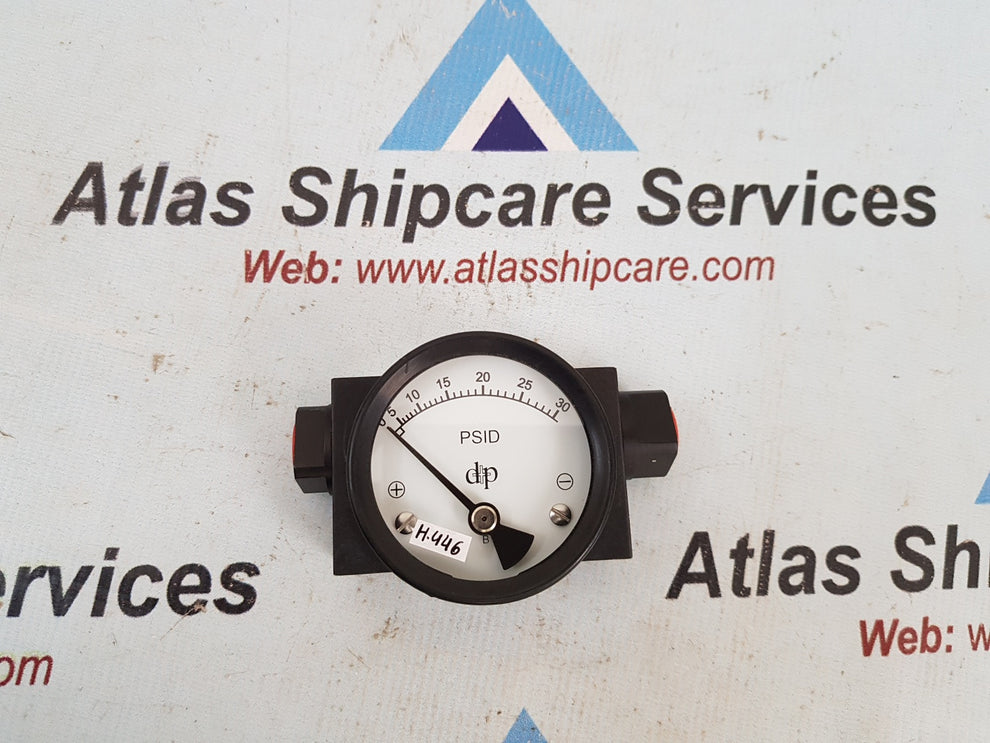 Differential Pressure Plus DPH200 PGA25S4LV30P Pressure Gauge – Atlas ...