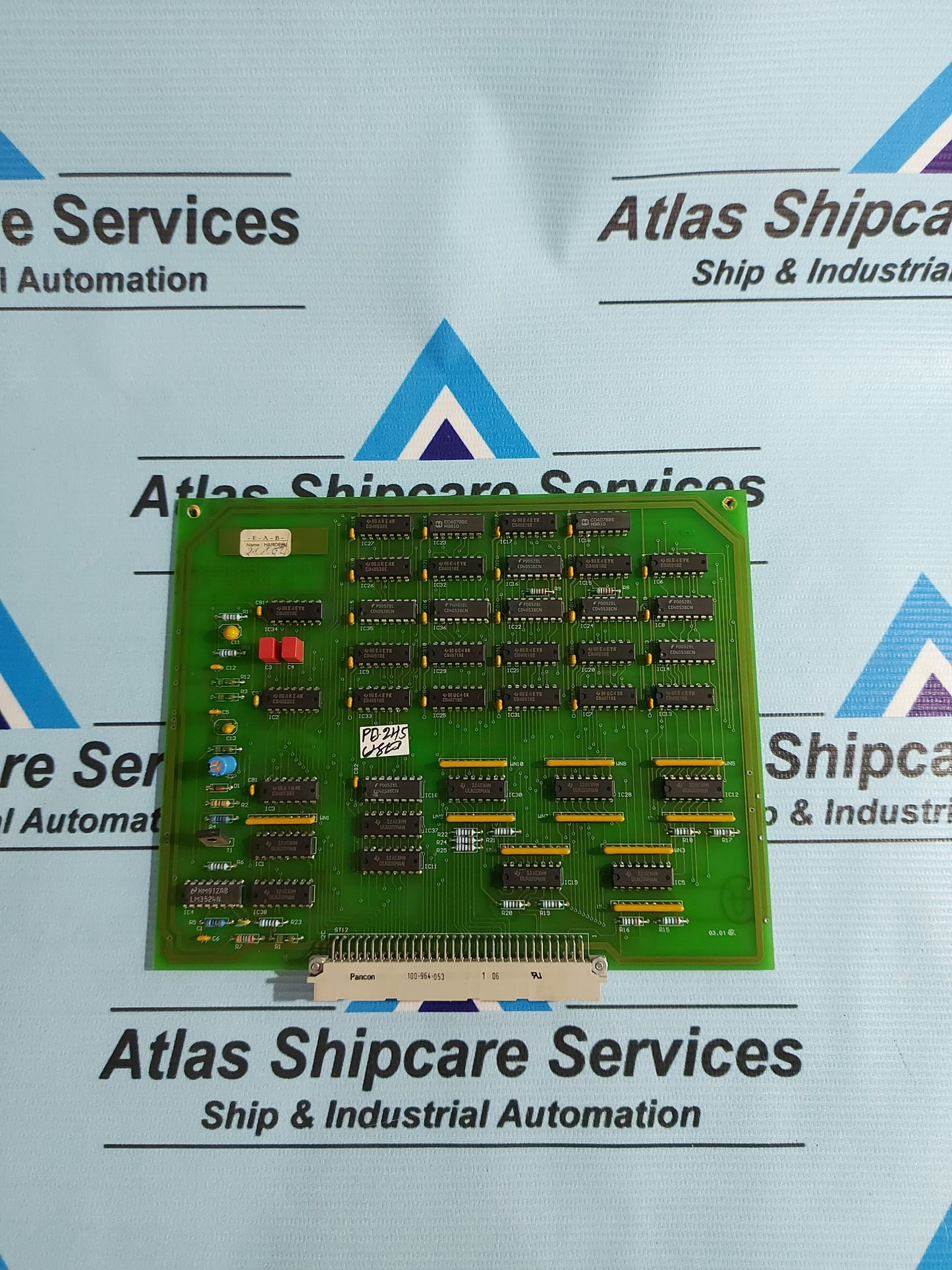 E-A-B PLULOGIK 1.0 IS 85.03.01 PCB CARD