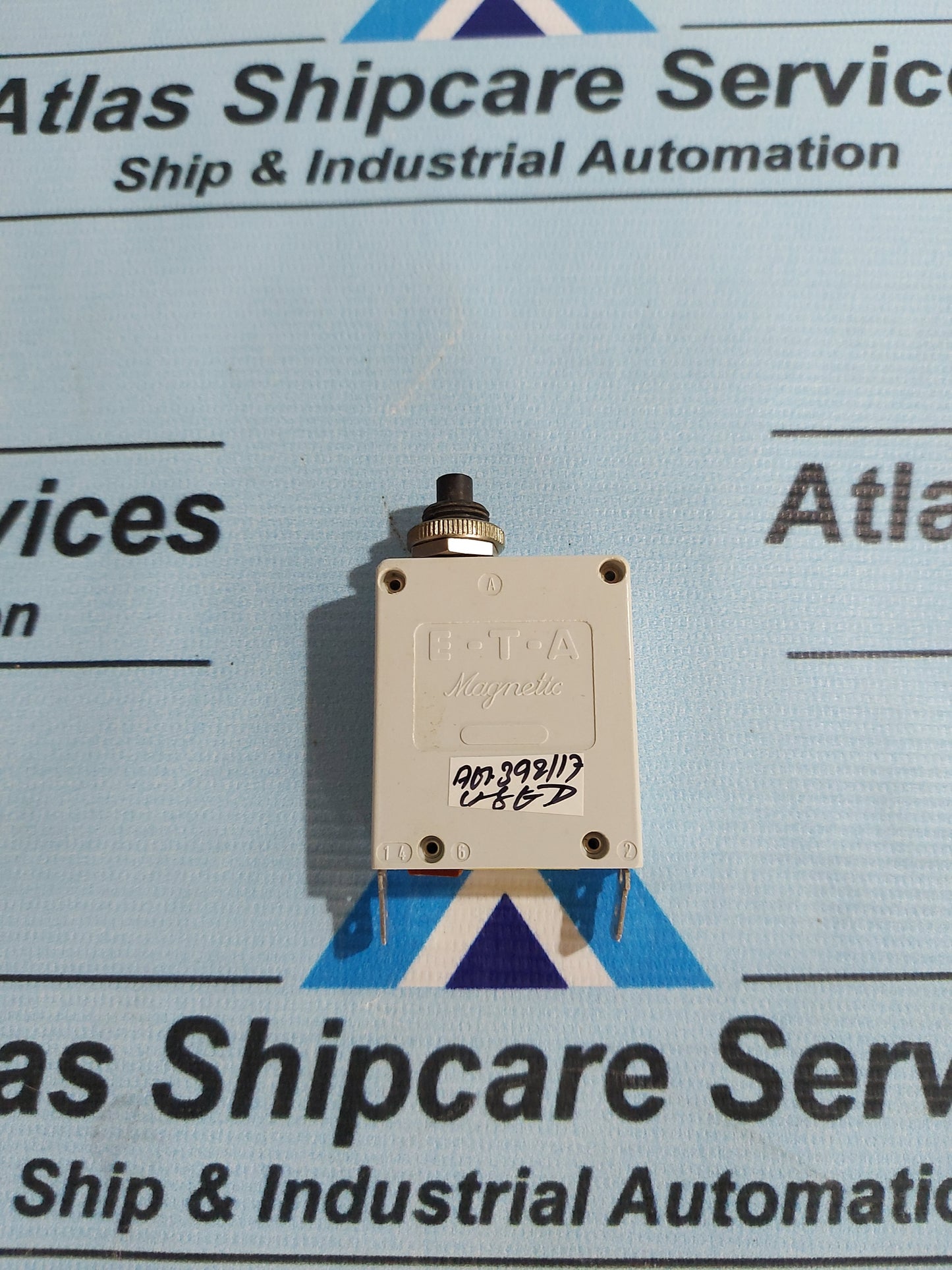 E-T-A 3400-IG2-P10 THERMAL-MAGNETIC CIRCUIT BREAKER AG392