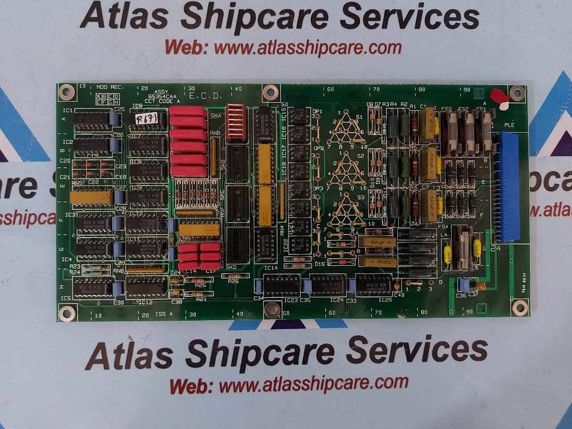 E.C.D. 65354CAA Pcb Card