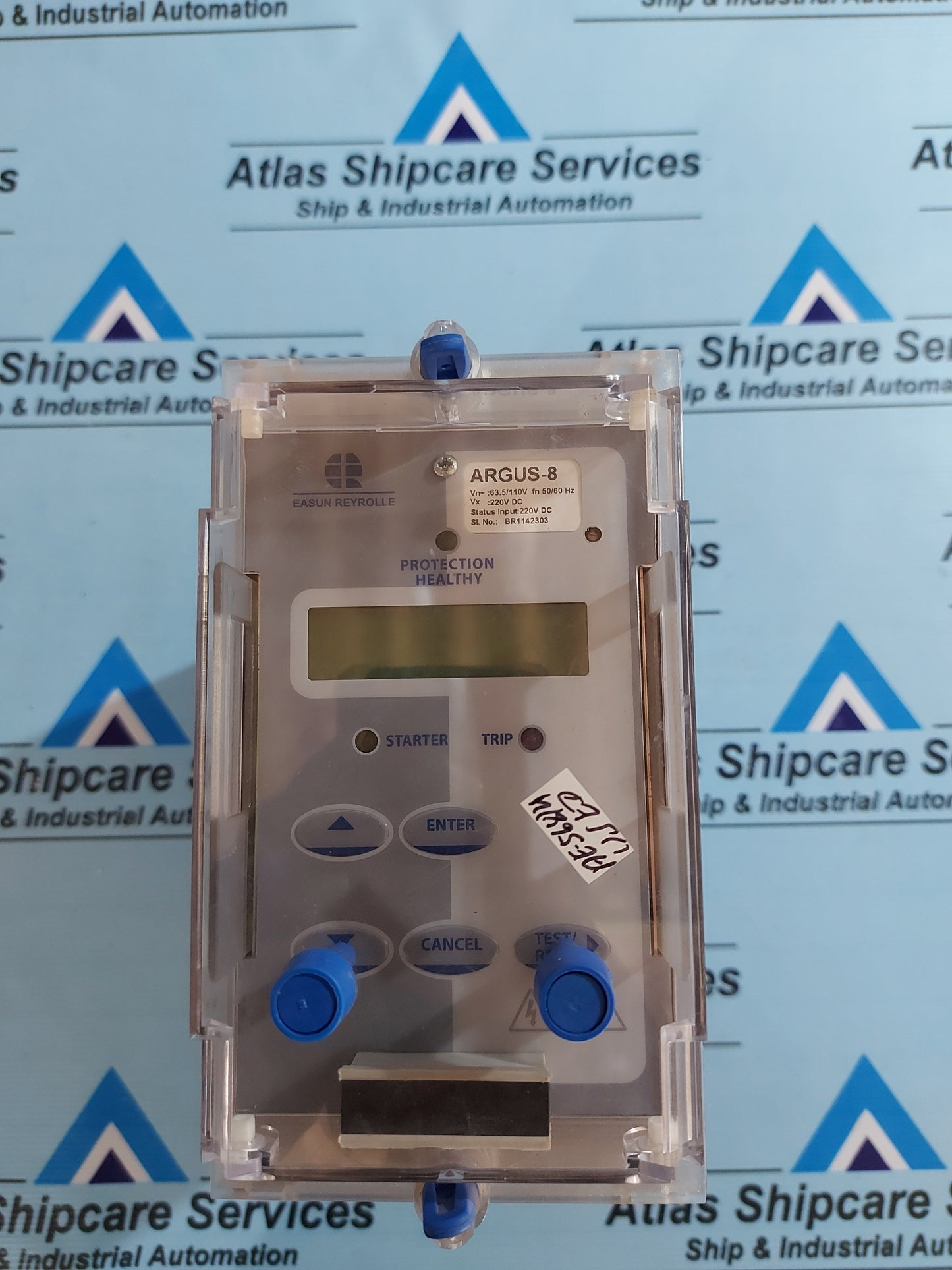 EASUN REYROLLE ARGUS-8 NUMERICAL VOLTAGE FREQUENCY PROTECTION RELAY