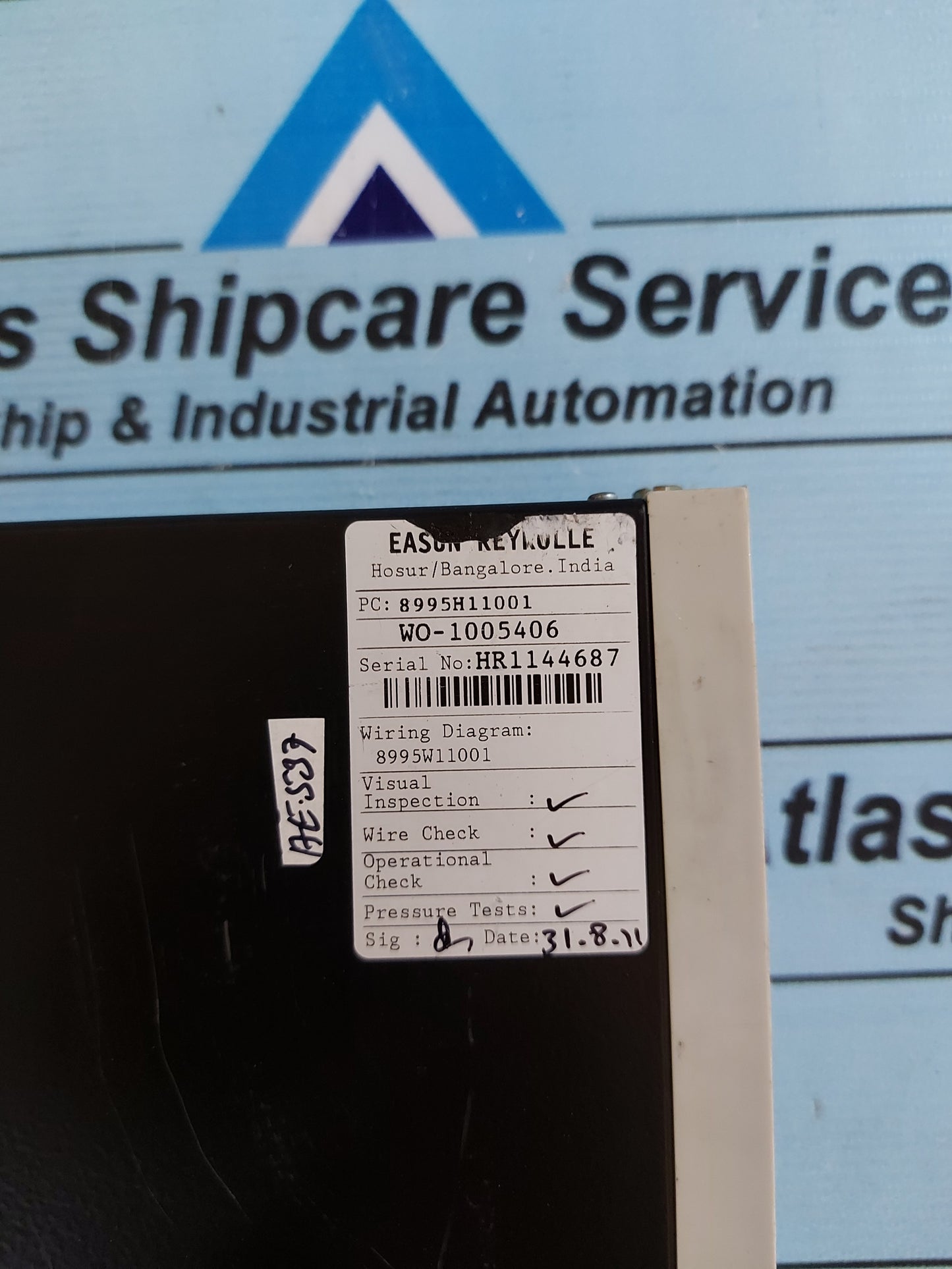 EASUN REYROLLE ERMLG01 RELAY TEST BLOCK