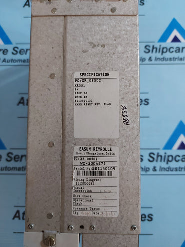 EASUN REYROLLE XR 351 TRIP CIRCUIT SUPERVISION RELAY