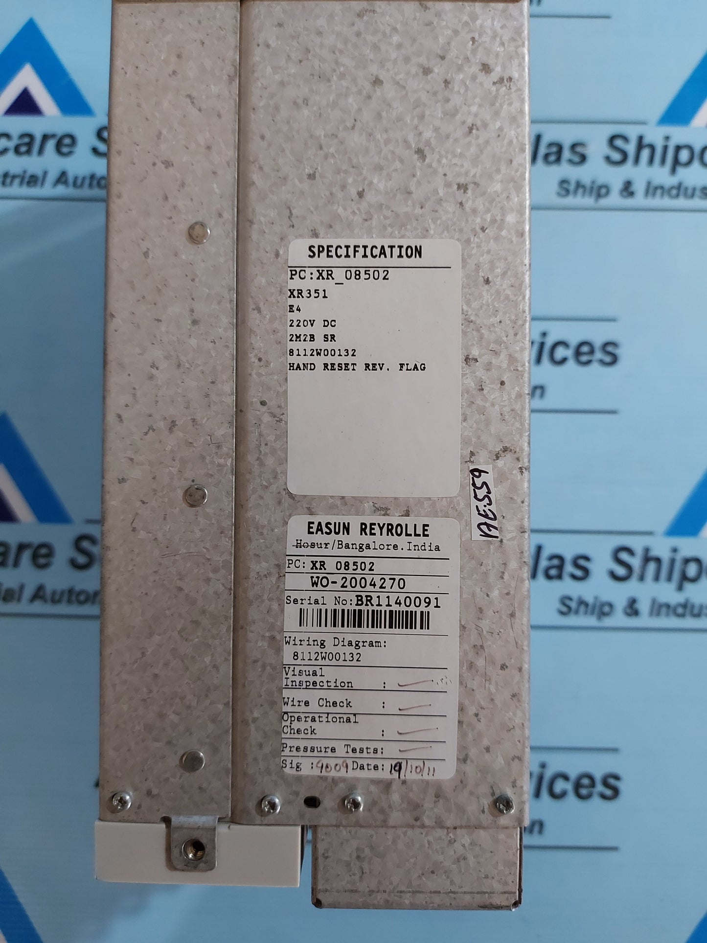 EASUN REYROLLE  XR 351 TRIP CIRCUIT SUPERVISION RELAY