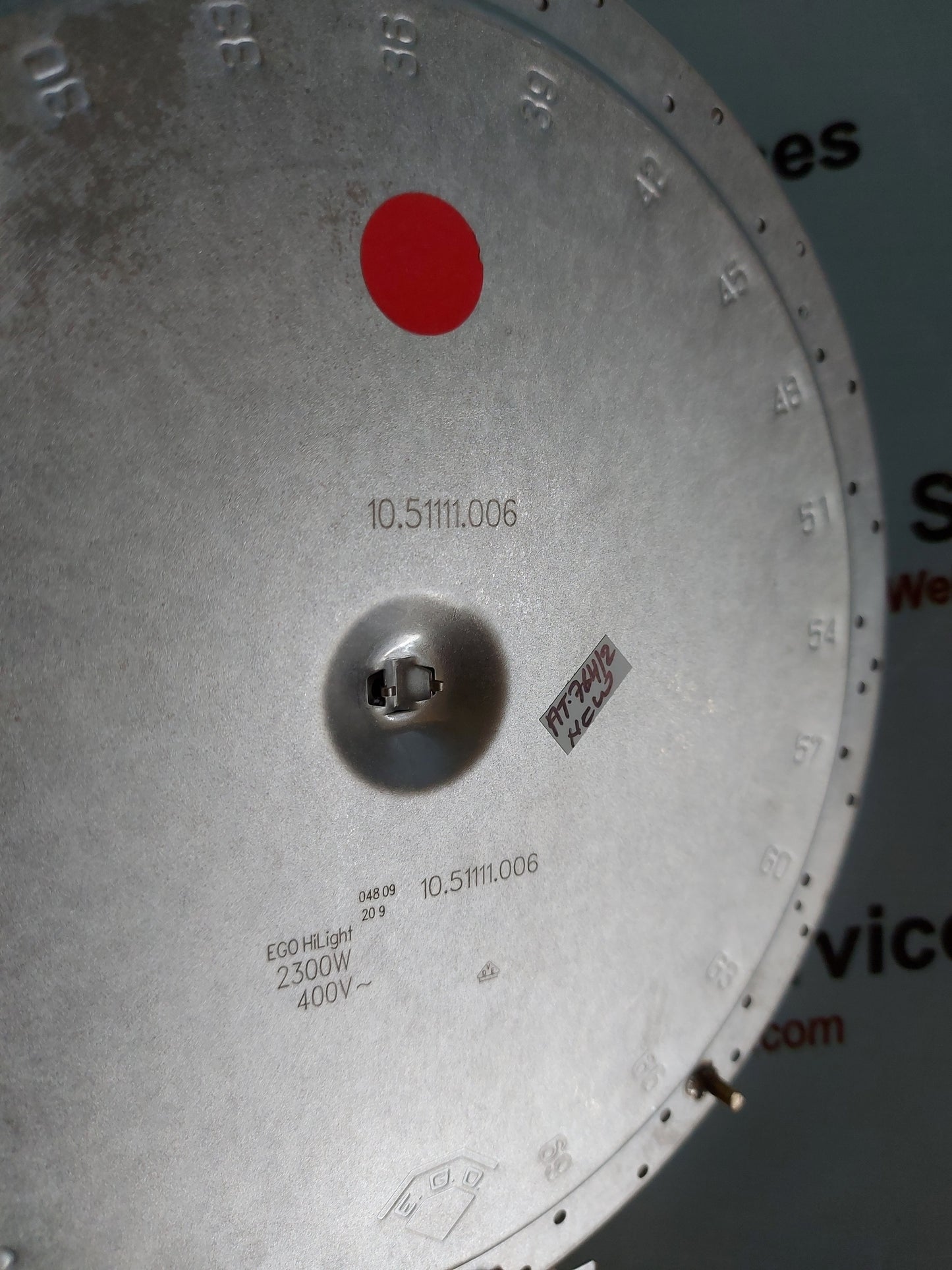 EGO 10.51111.006 AUXILIARY FIRING HOB